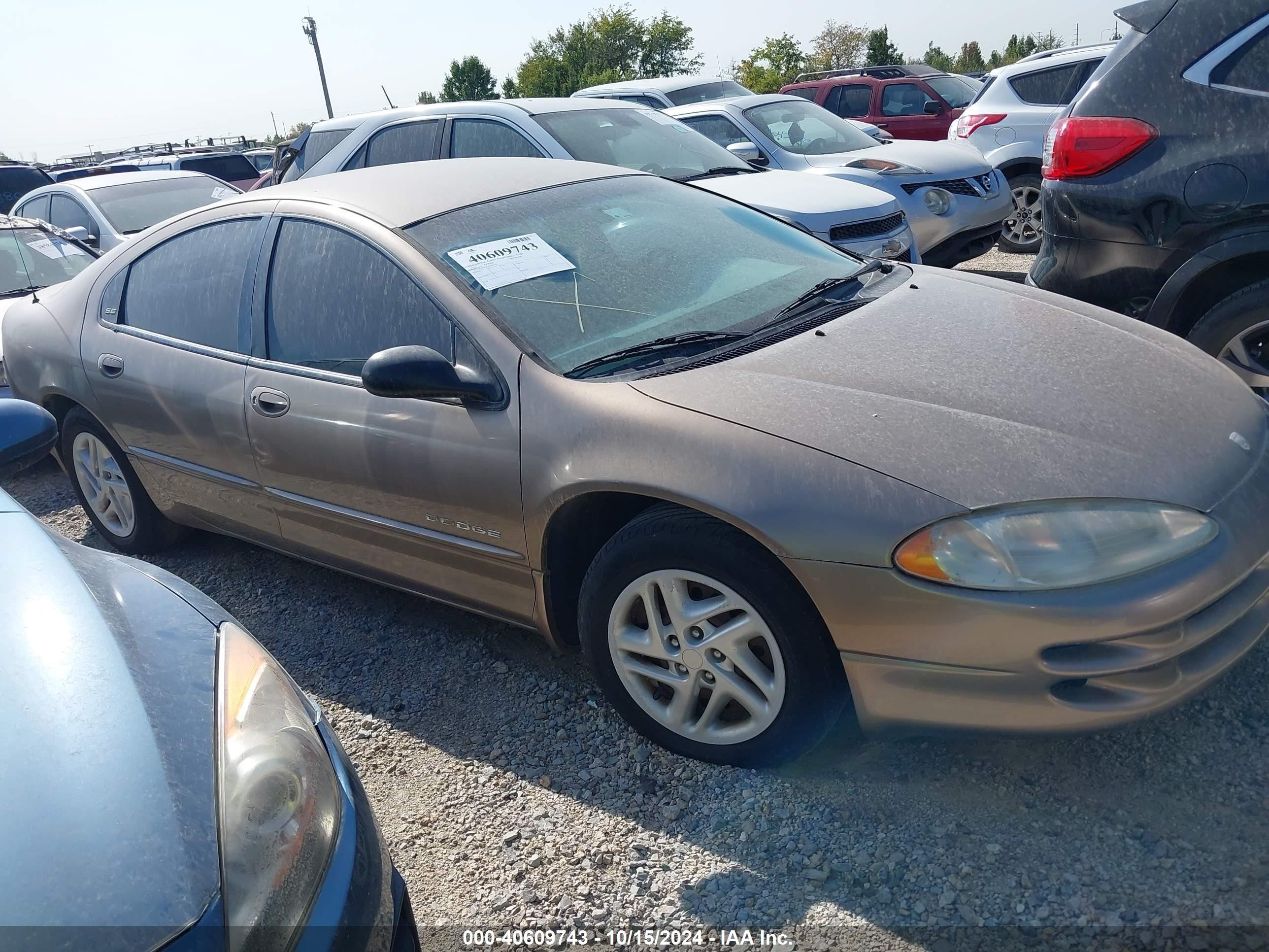 2001 Dodge Intrepid SE, VIN 2B3HD46R41H585474 — Не указано