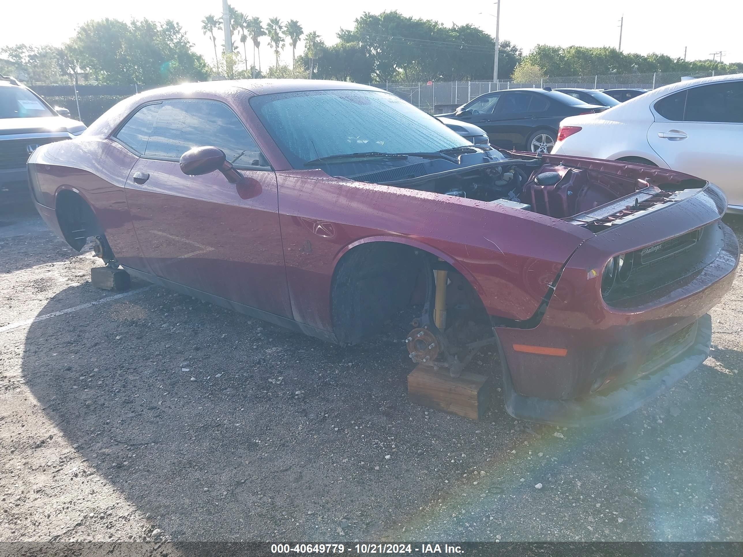 2022 Dodge Challenger R/T Scat Pack, VIN 2C3CDZFJXNH261035 — Фото с аукциона