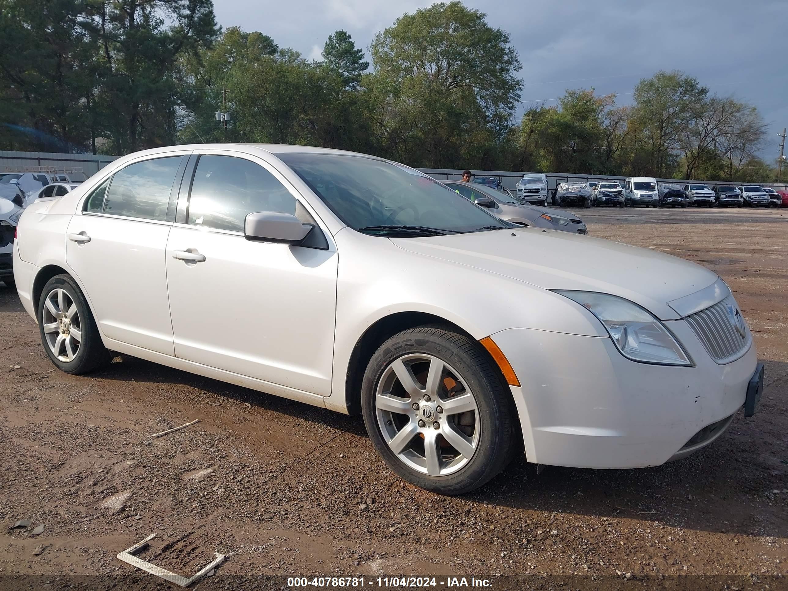 2010 Mercury Milan Premier, VIN 3MEHM0JG1AR664343 — Фото с аукциона 1 of 5