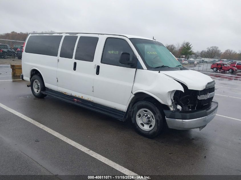 2012 Chevrolet Express Passenger 1LT, VIN 1GAZG1FG2C1158103 — Front end