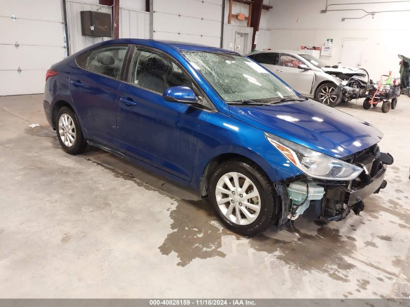 2019 Hyundai Accent SE, VIN 3KPC24A31KE080216 — Auction photo