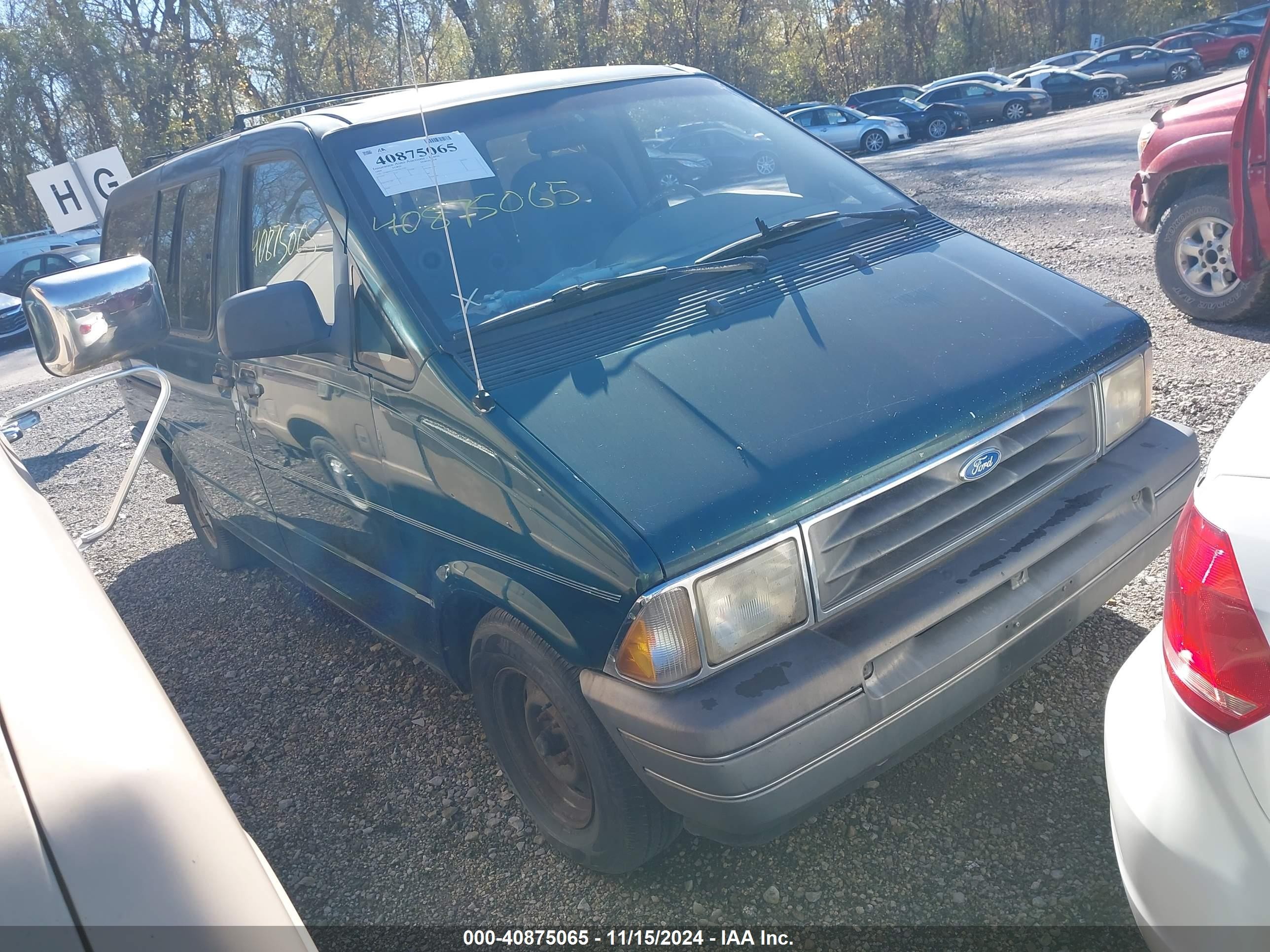 1994 Ford Aerostar, VIN 1FMDA31U4RZB12581 — Mechanical