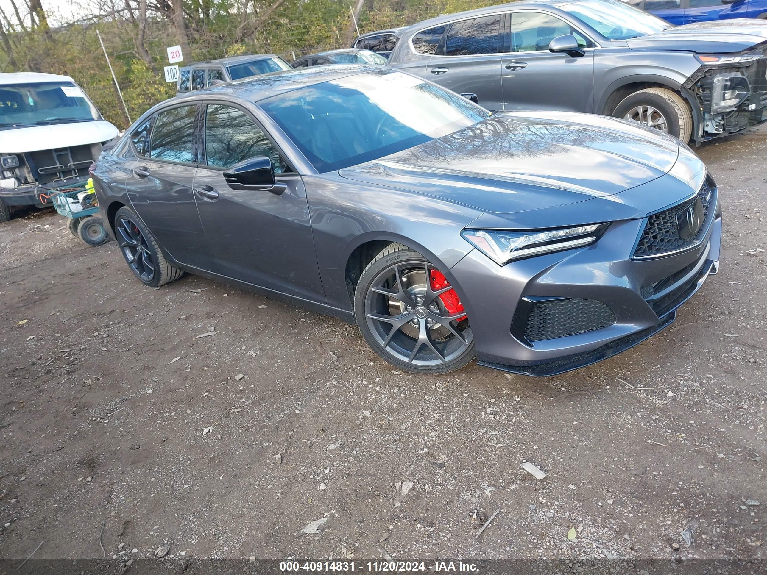 2023 Acura TLX Type S, VIN 19UUB7F91PA001562 — Theft recovery