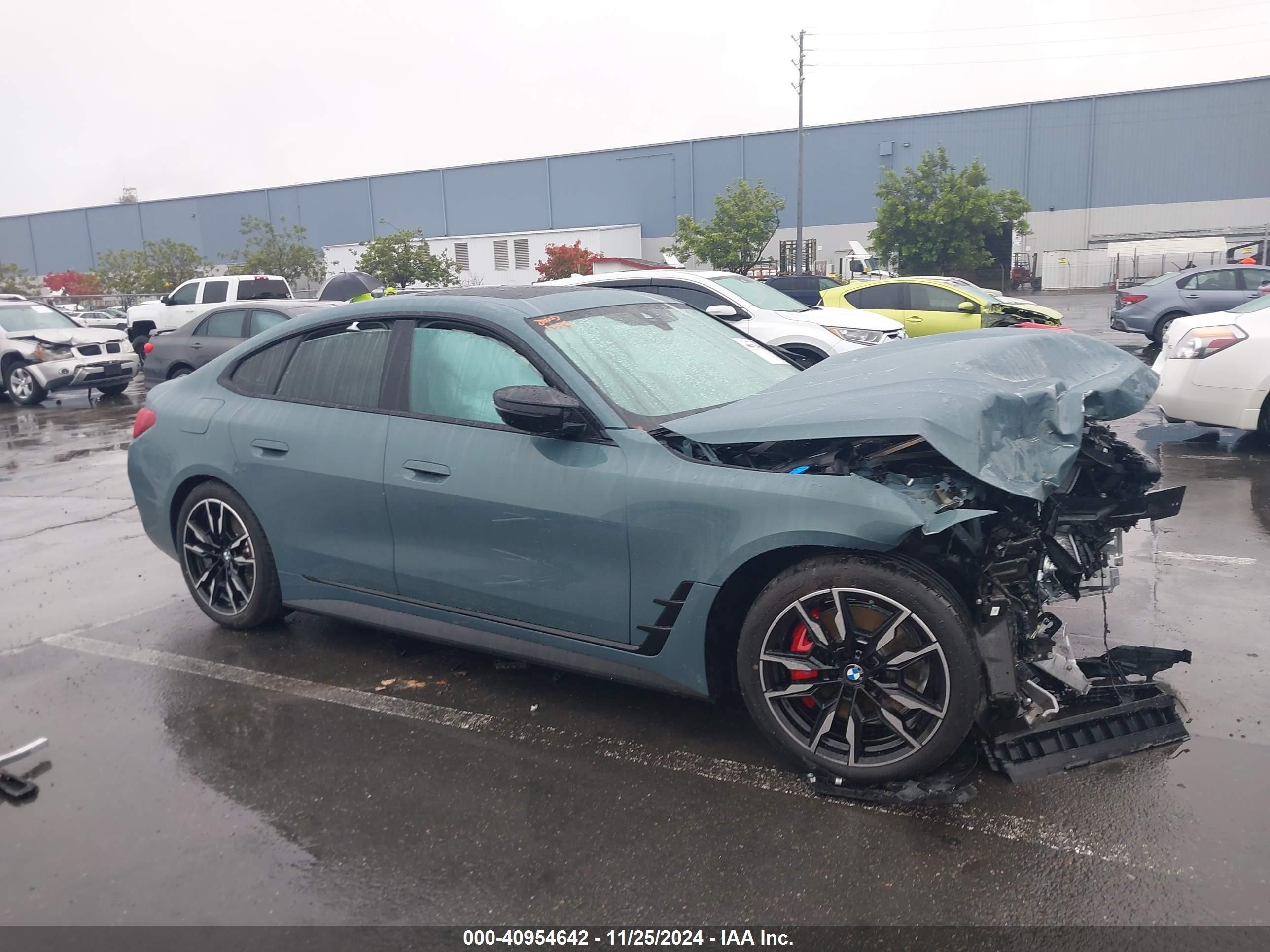 2025 BMW i4 M50, VIN WBY33HD08SFT94293 — Front end