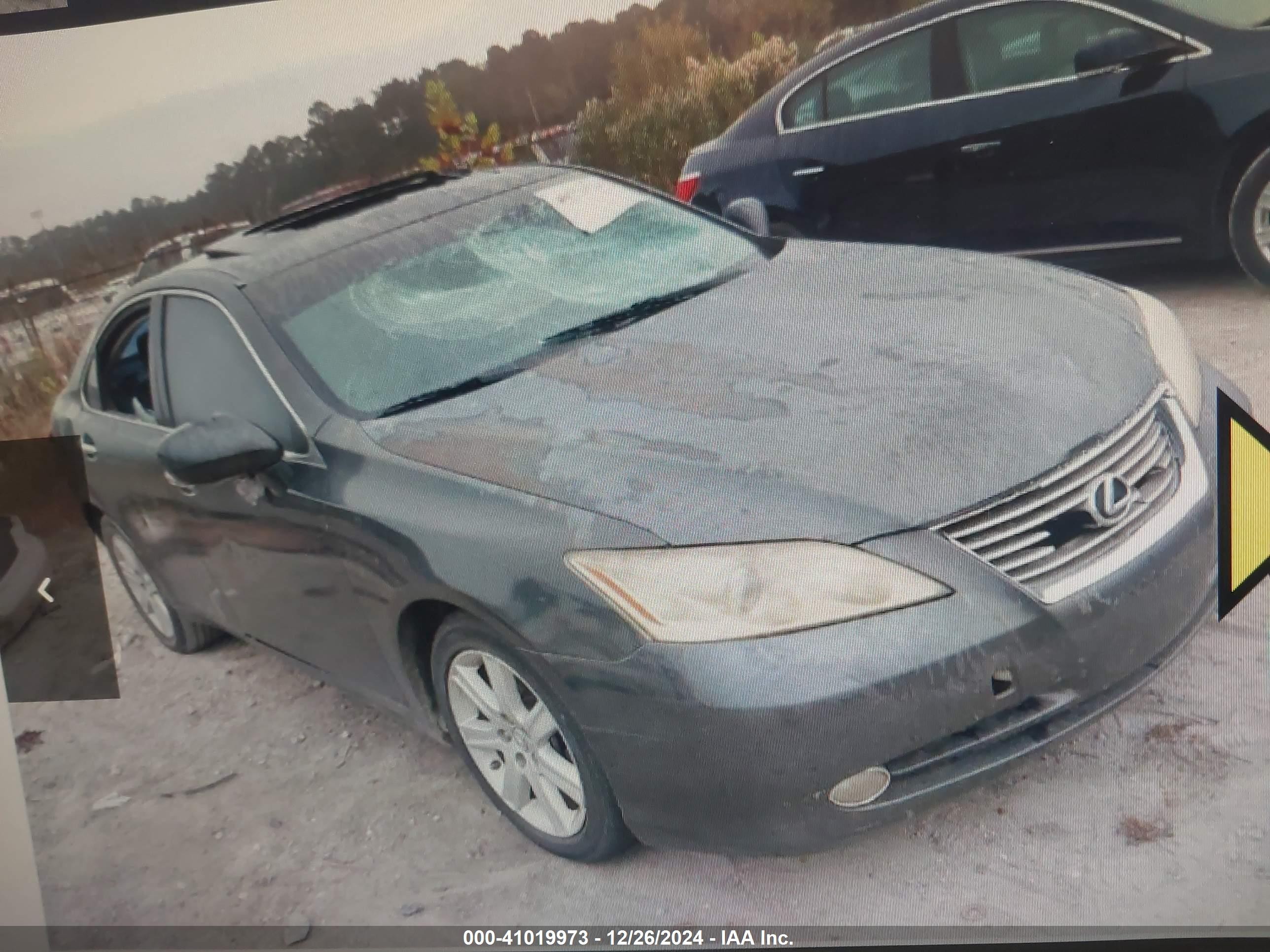 2007 Lexus ES 330, VIN JTHBJ46G572063674 — Vandalism