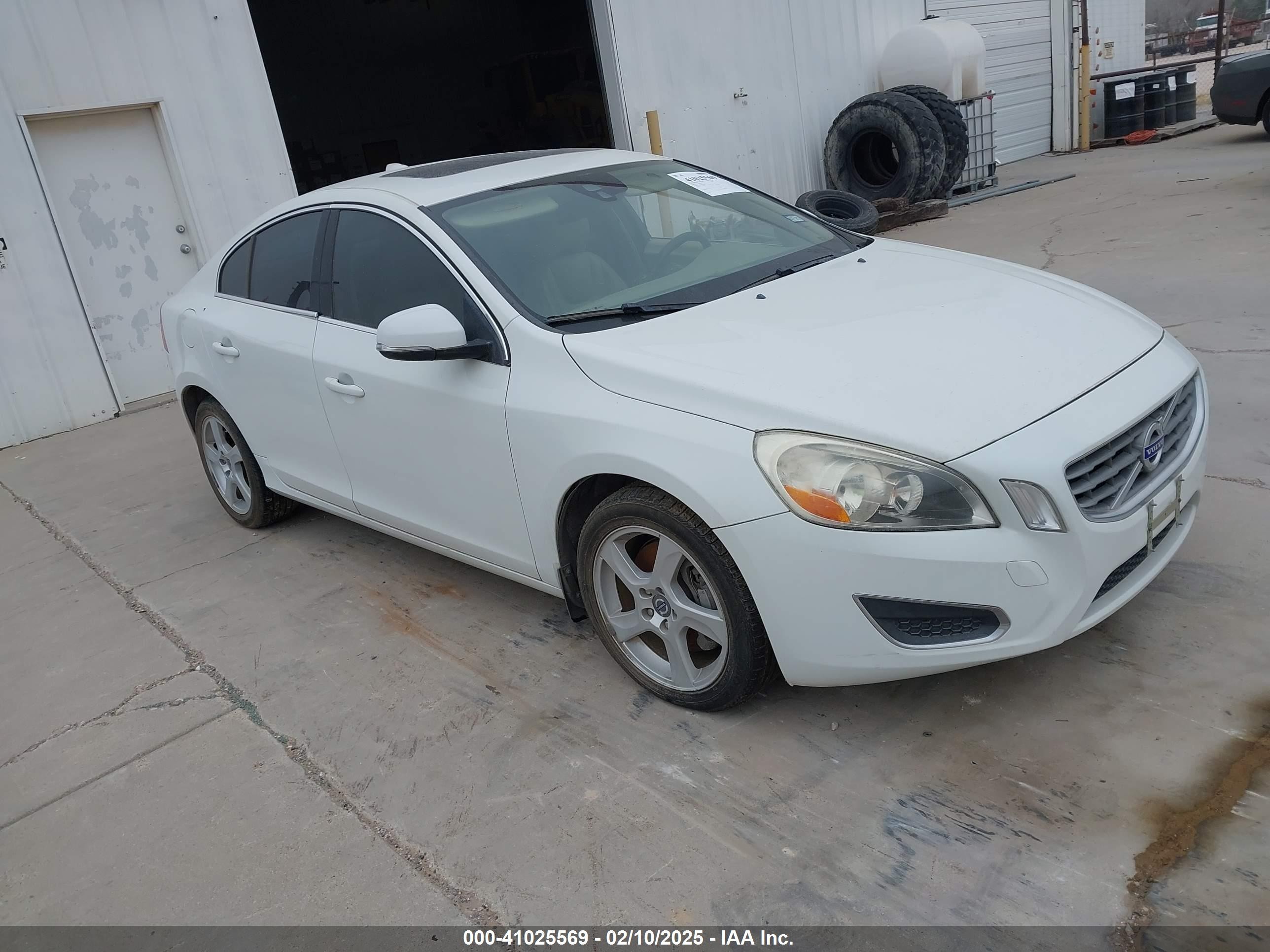 2012 Volvo S60 T5, VIN YV1622FS4C2128219 — Hail