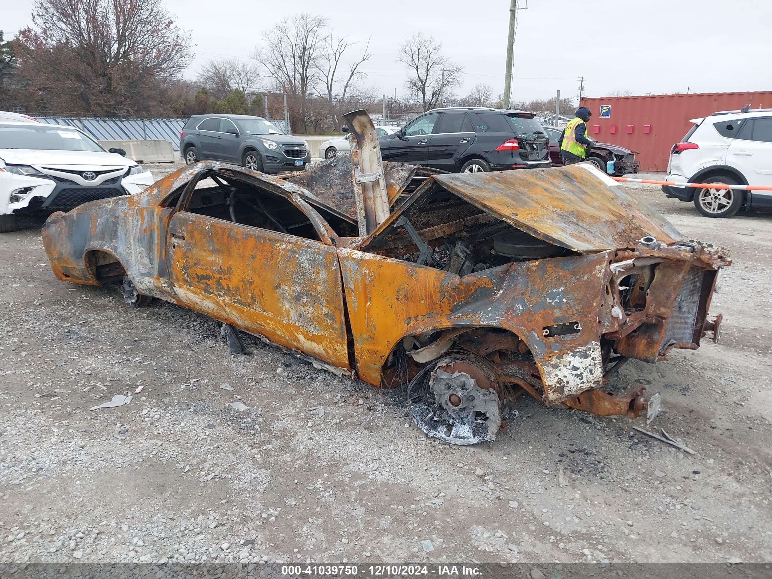1987 Chevrolet El Camino, VIN 3GCCW80HXHS905009 — Burn