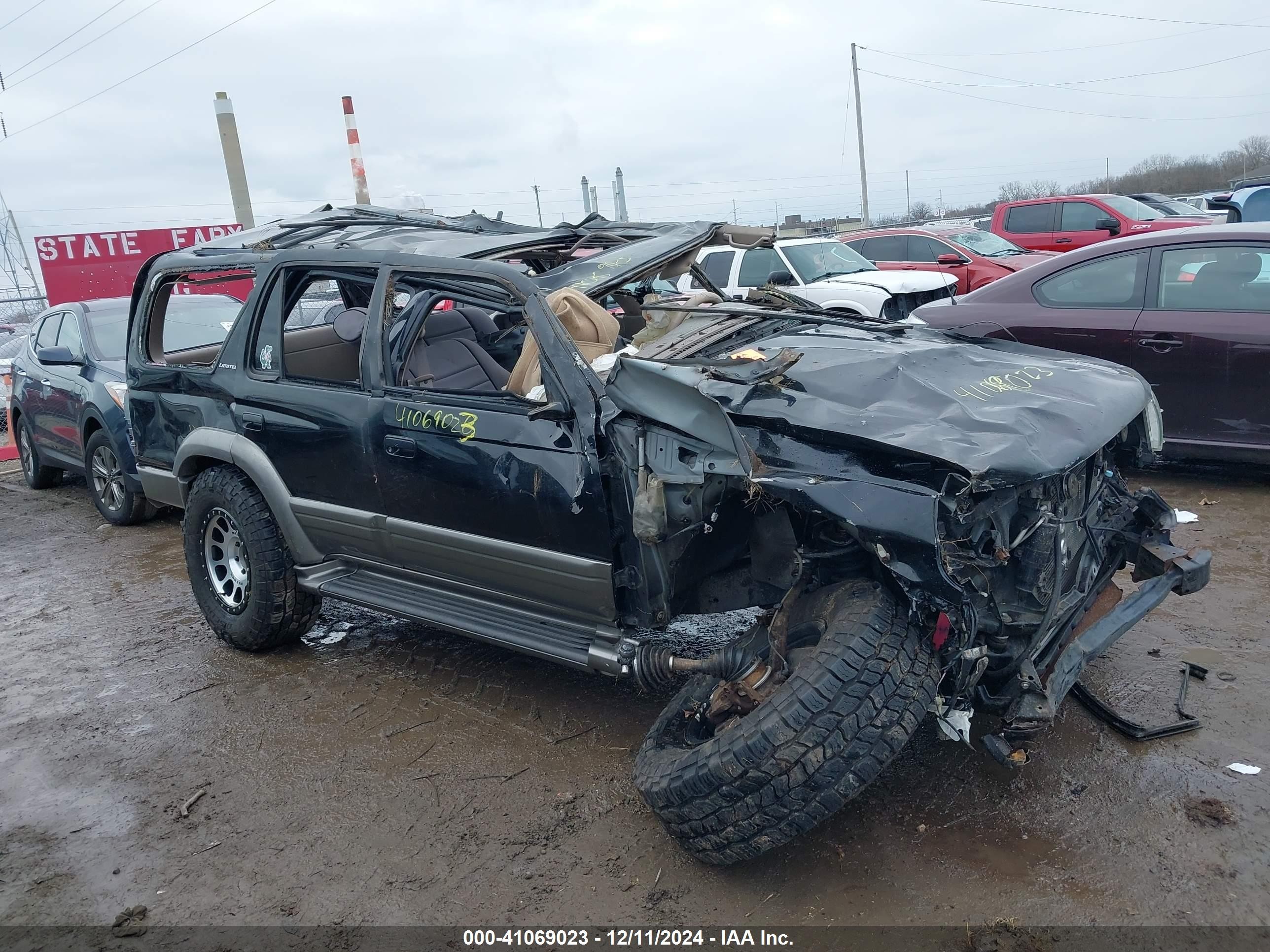 1999 Toyota 4Runner Limited, VIN JT3HN87R4X0226547 — Rollover