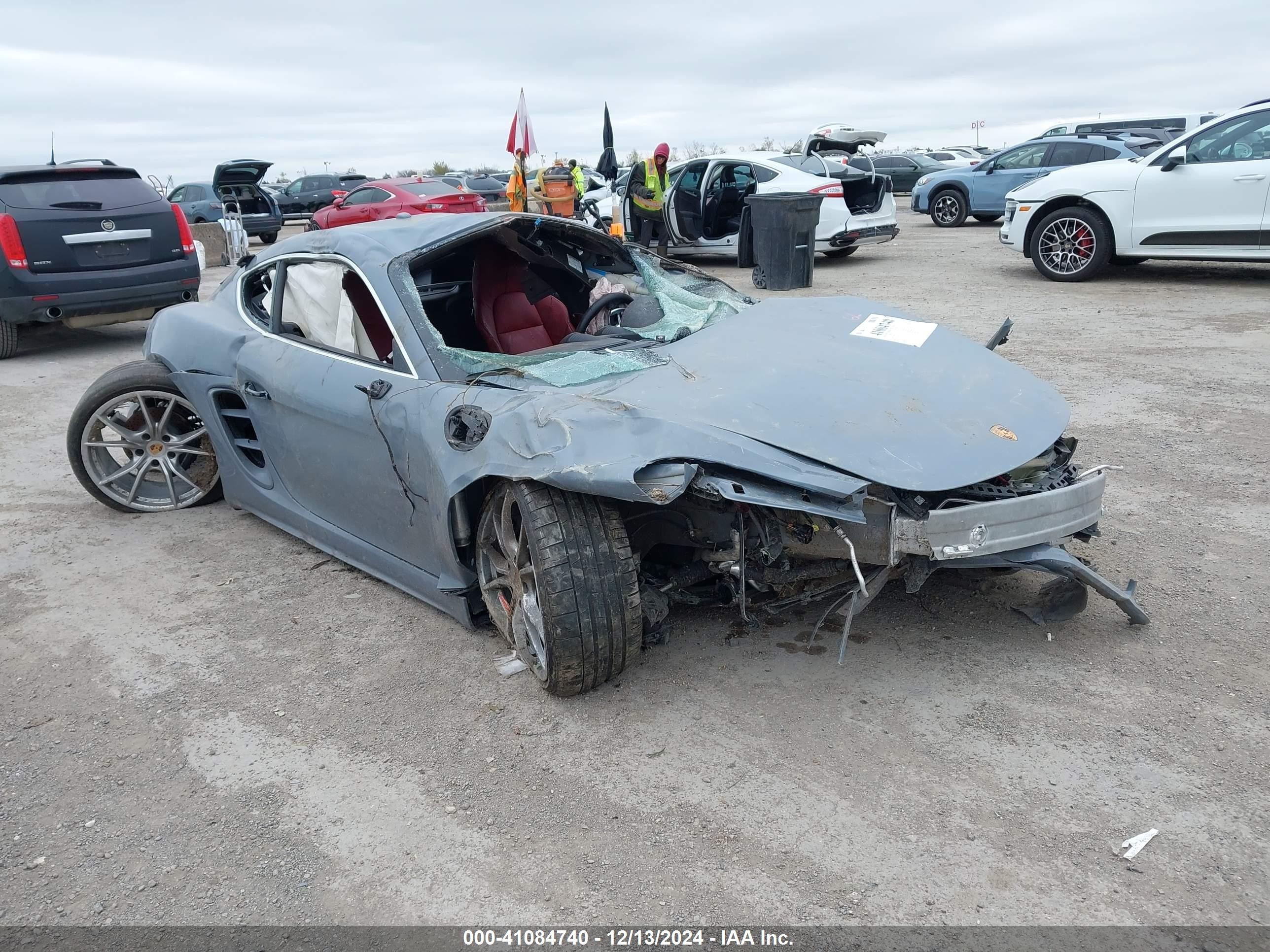 2024 Porsche 718 Cayman, VIN WP0AA2A88RK255563 — Biohazard / chemical