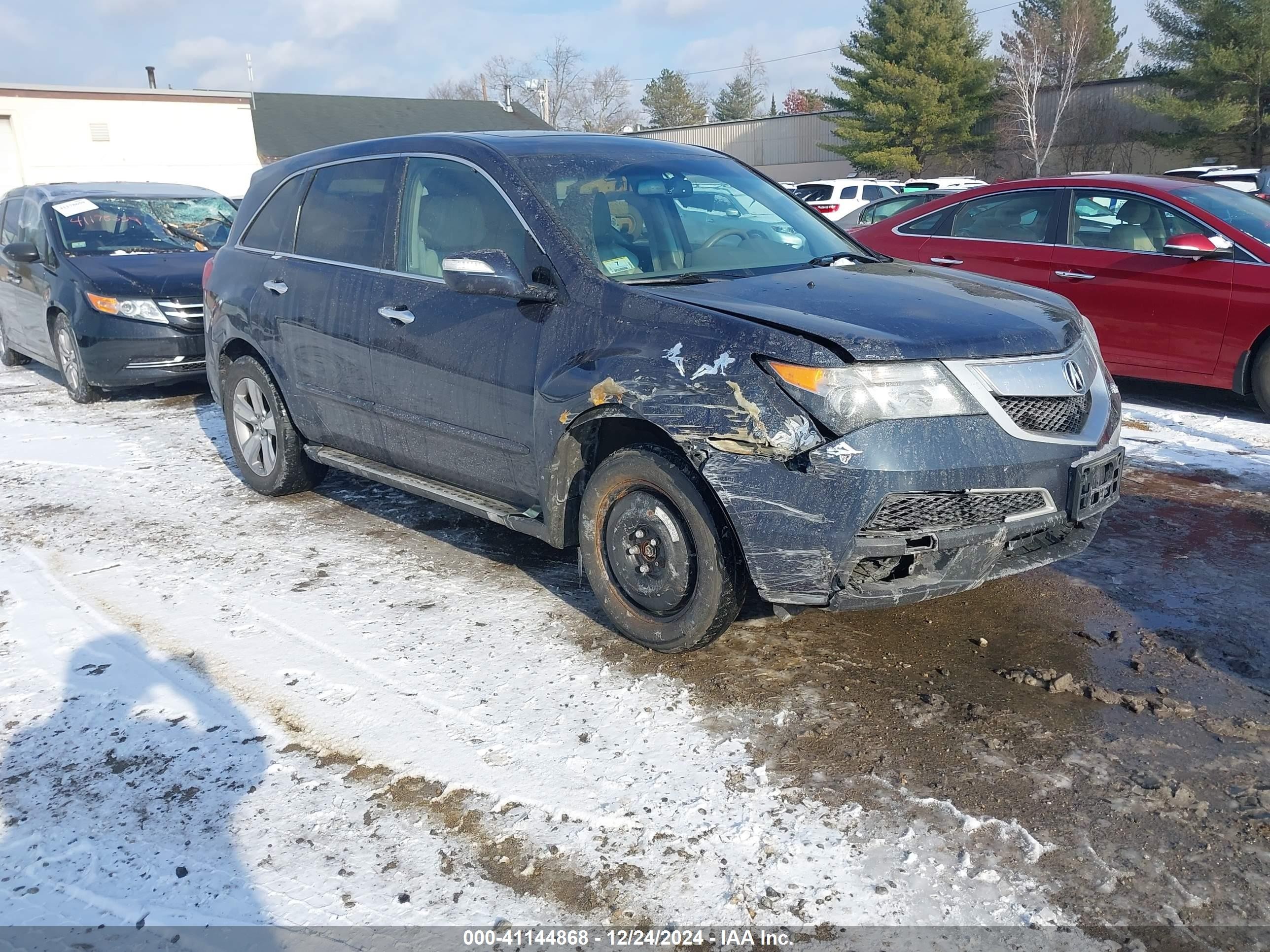 2012 Acura MDX Technology, VIN 2HNYD2H37CH515170 — Front end