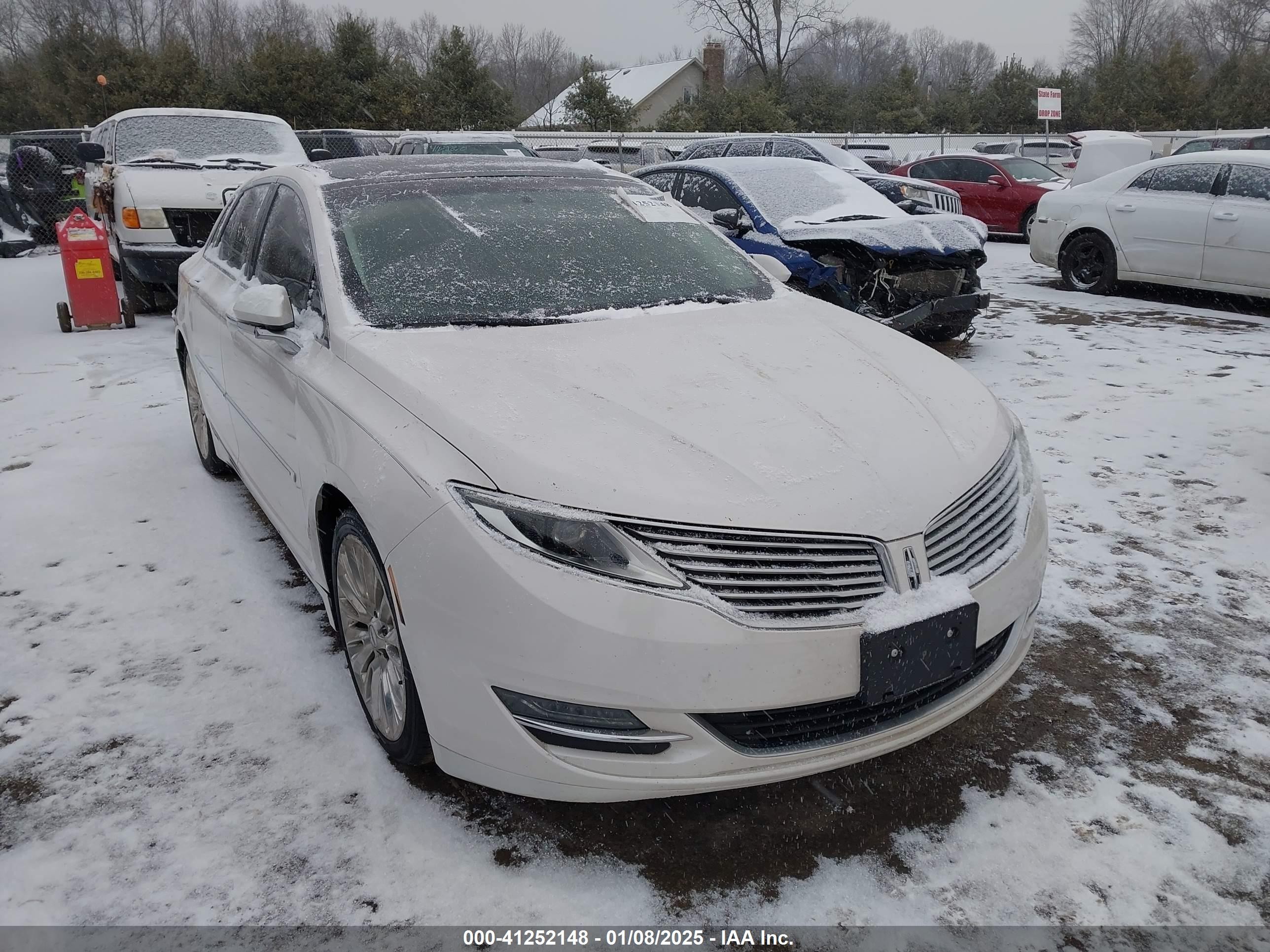 2014 Lincoln MKZ, VIN 3LN6L2G93ER816169 — Крыша