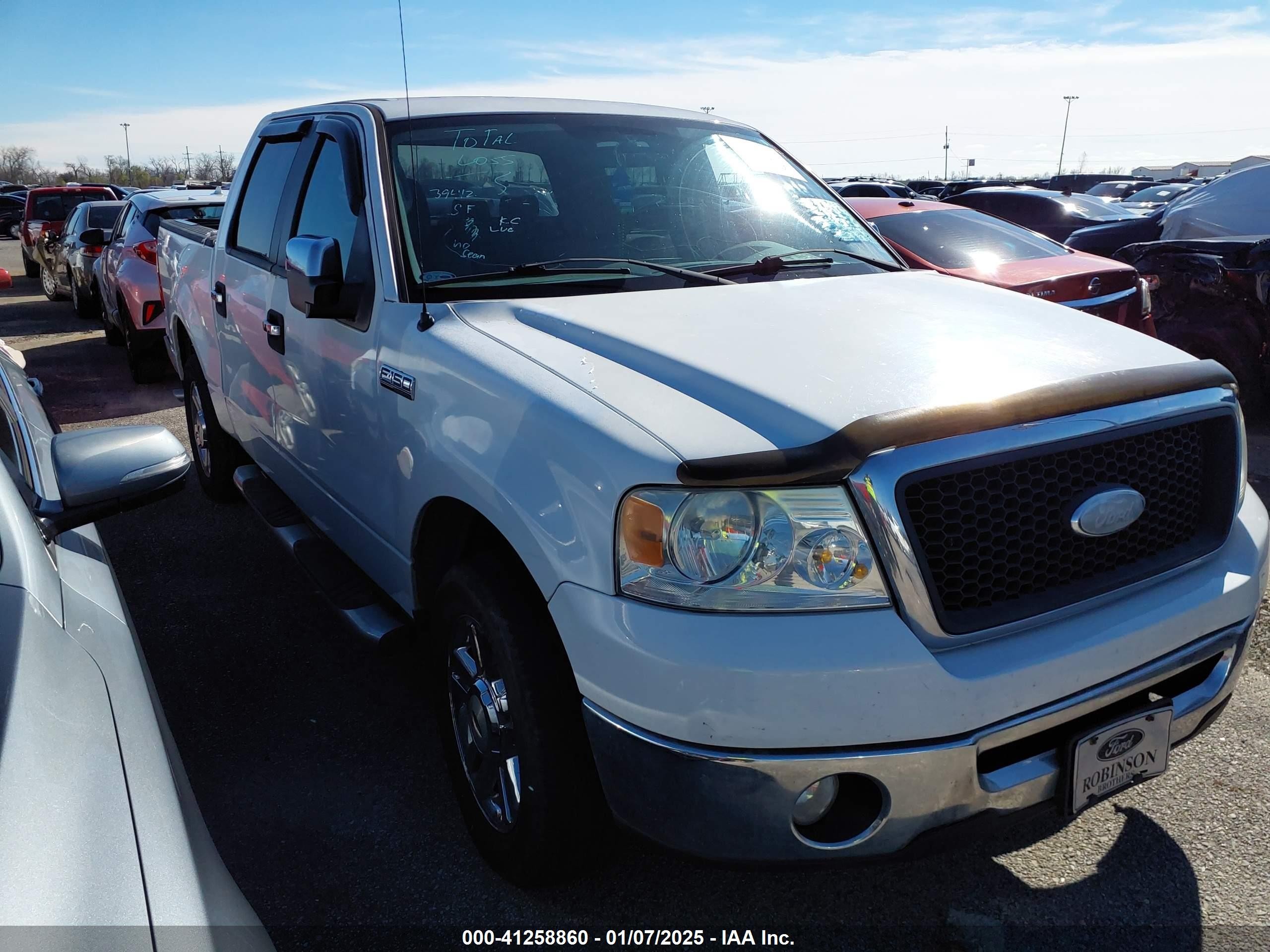 2006 Ford F-150 XLT, VIN 1FTRW12W76KD94980 — Зад
