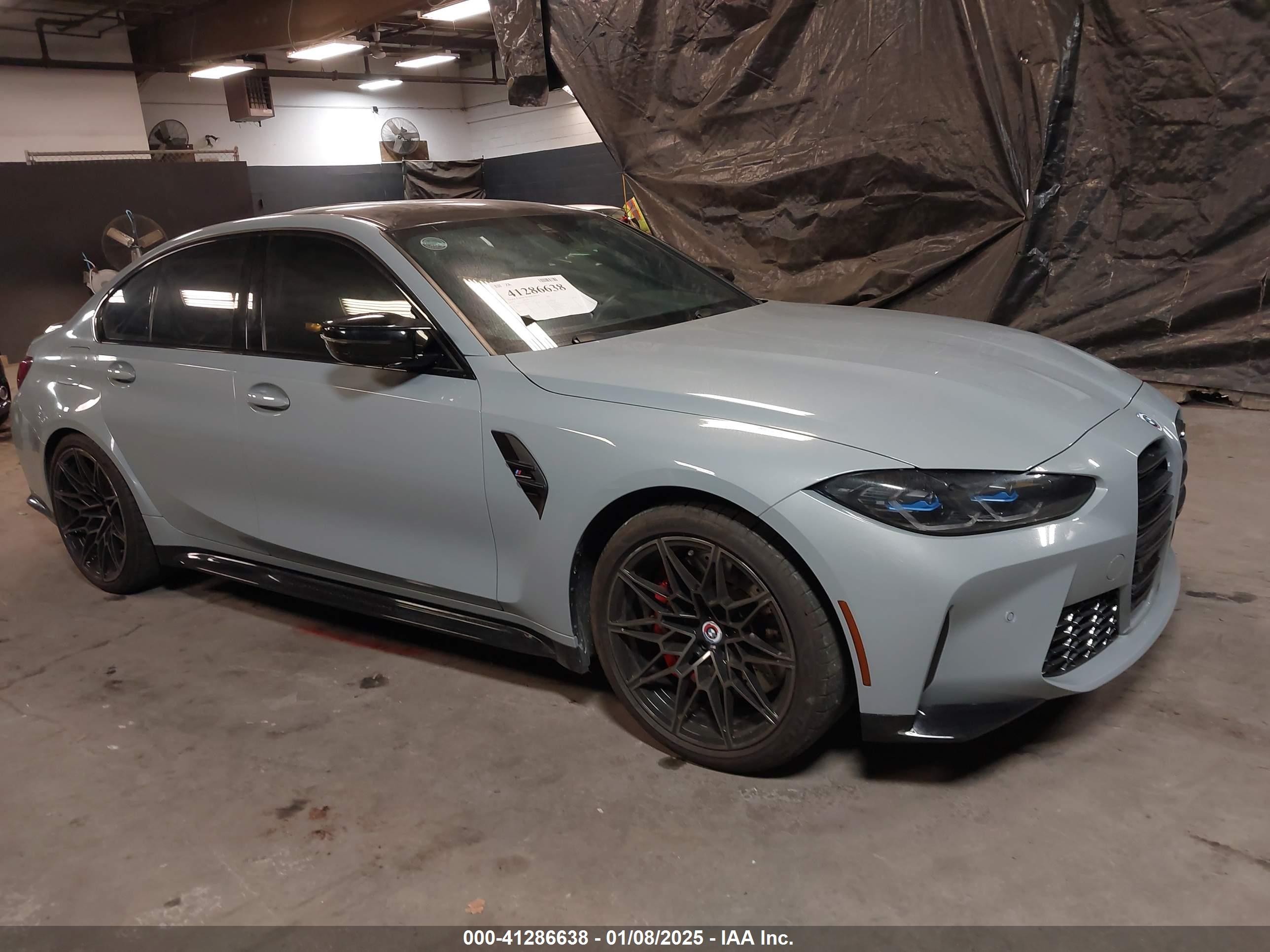2022 BMW M3 Competition, VIN WBS33AY04NFN11206 — Theft recovery
