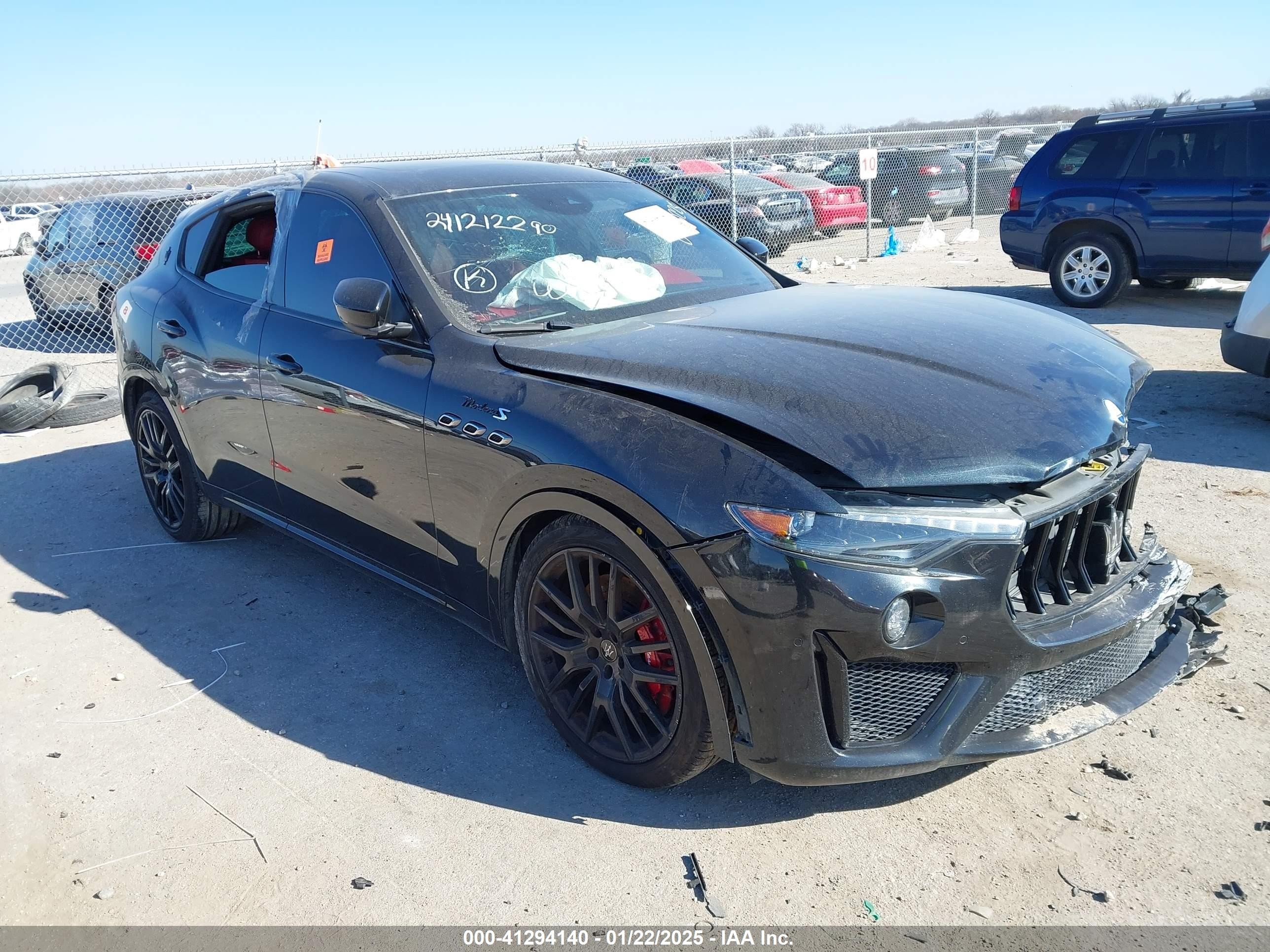 2022 Maserati Levante Modena S, VIN ZN661ZUM0NX400467 — Biohazard / chemical