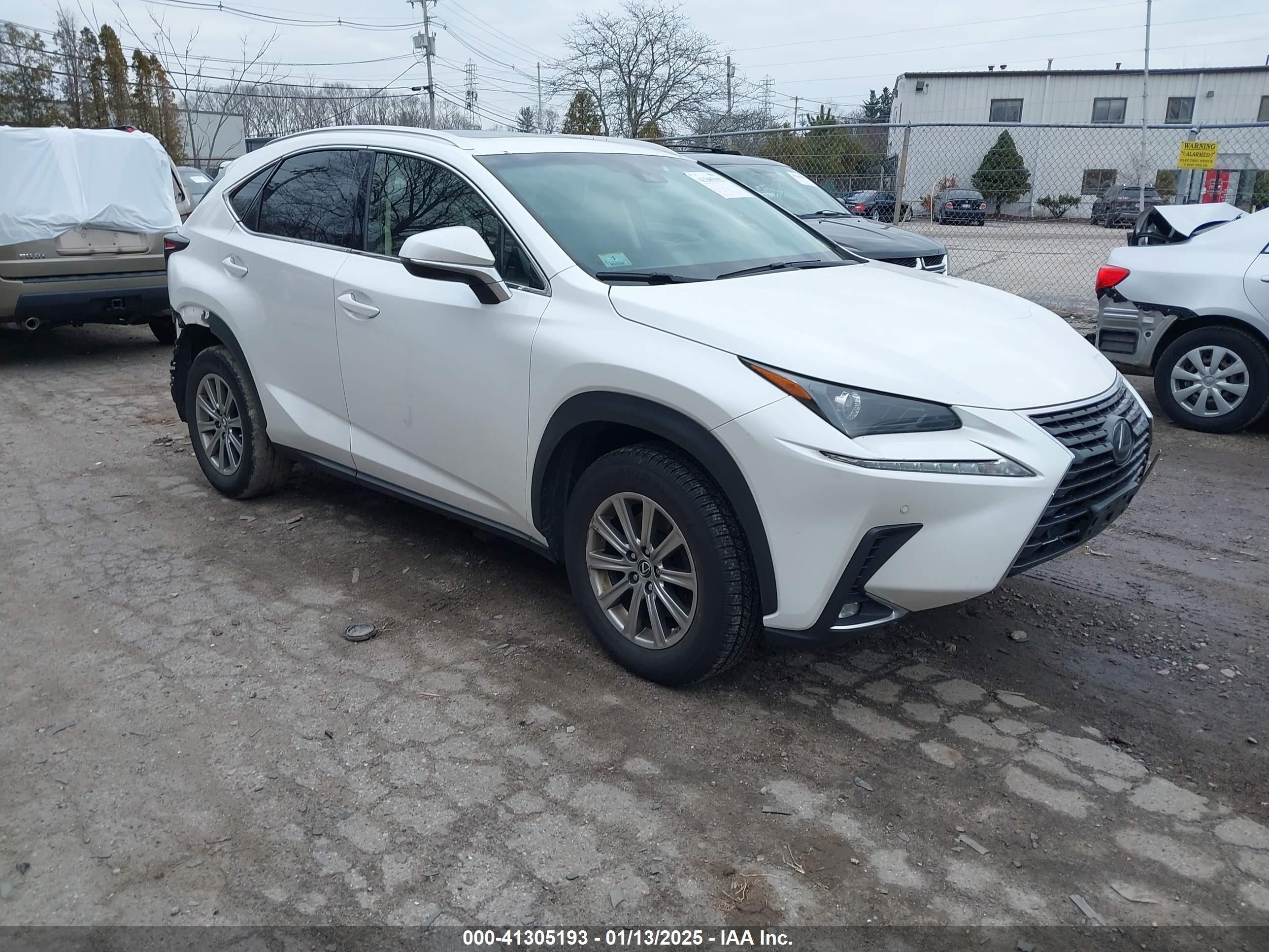 2018 Lexus NX 300 F Sport, VIN JTJBARBZ2J2167856 — Rear end