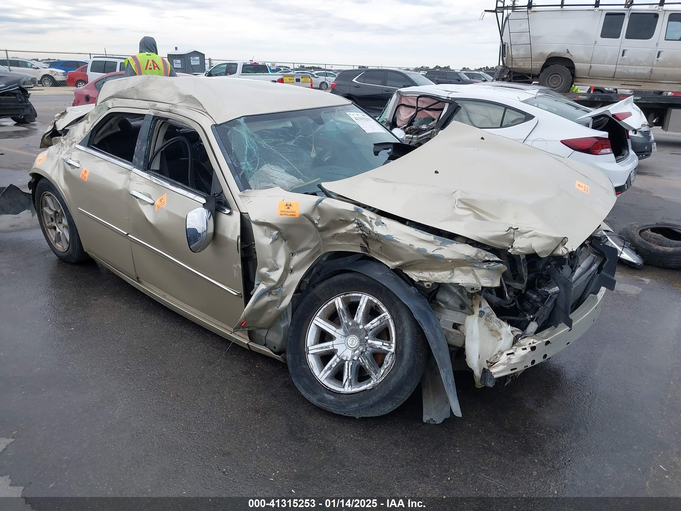 2010 Chrysler 300 Touring, VIN 2C3CA4CD9AH159021 — Опрокидывание