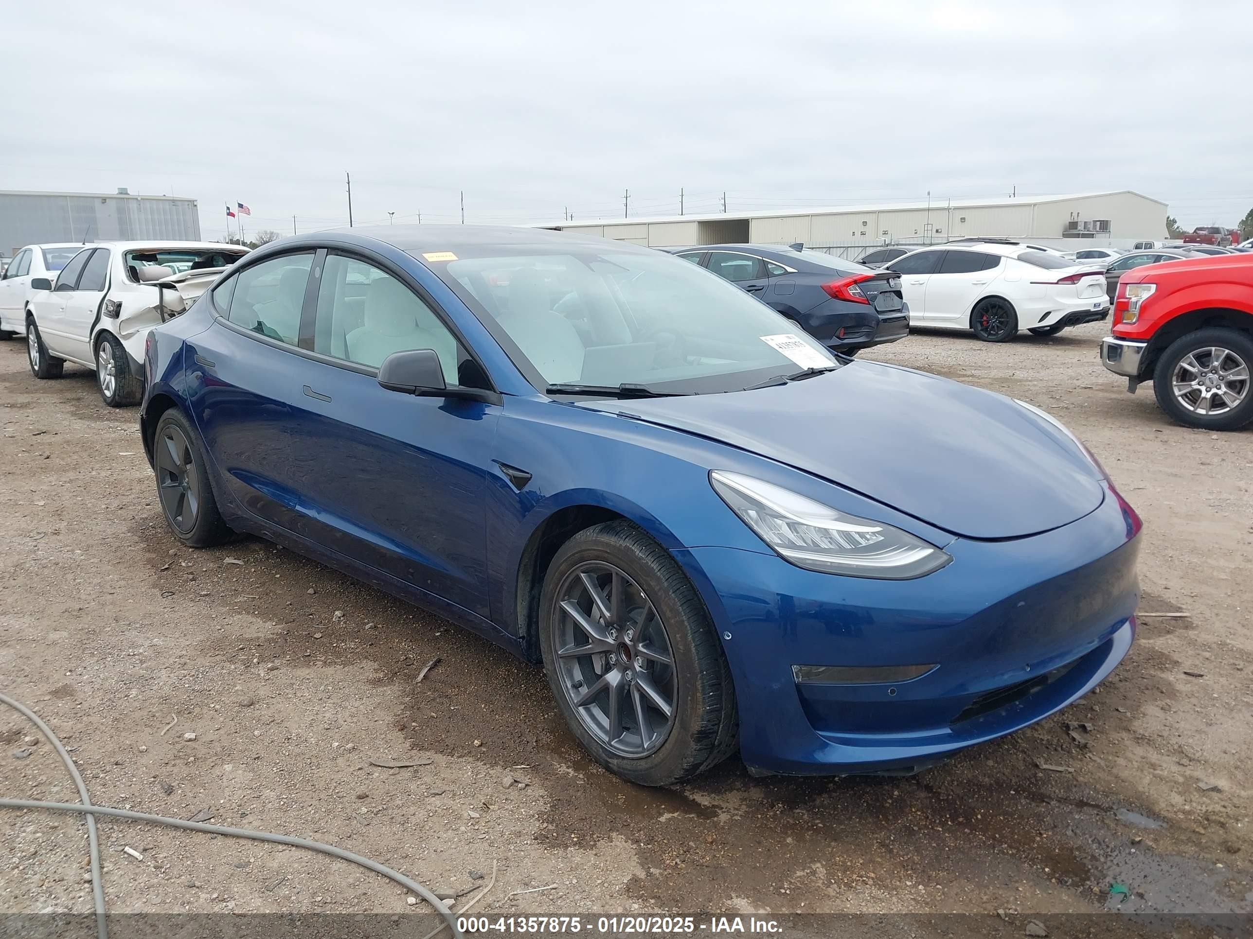 2023 Tesla Model 3, VIN 5YJ3E1EA2PF384249 — Theft recovery