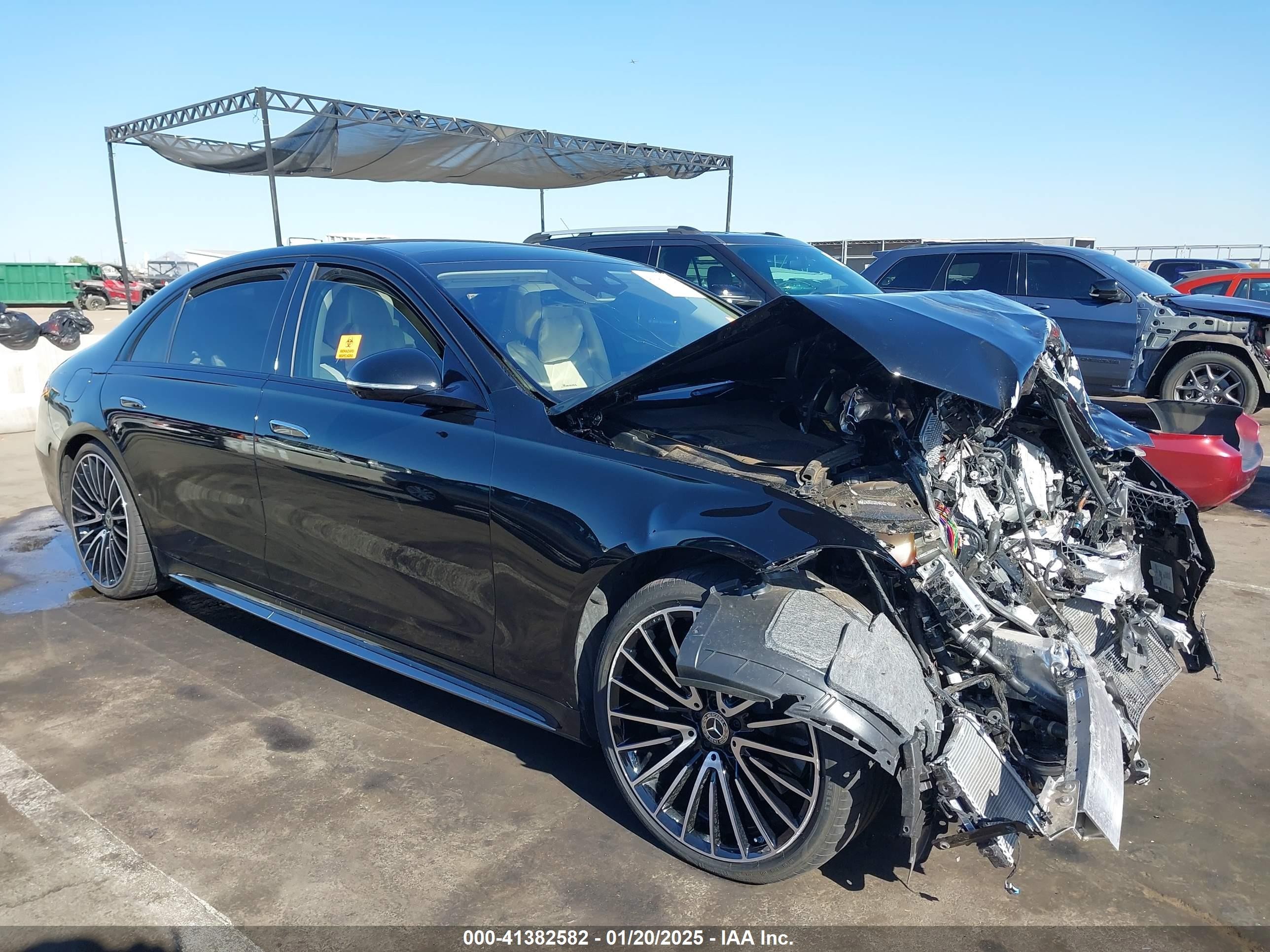 2024 Mercedes-Benz S 580, VIN W1K6G7GB4RA274031 — Front end