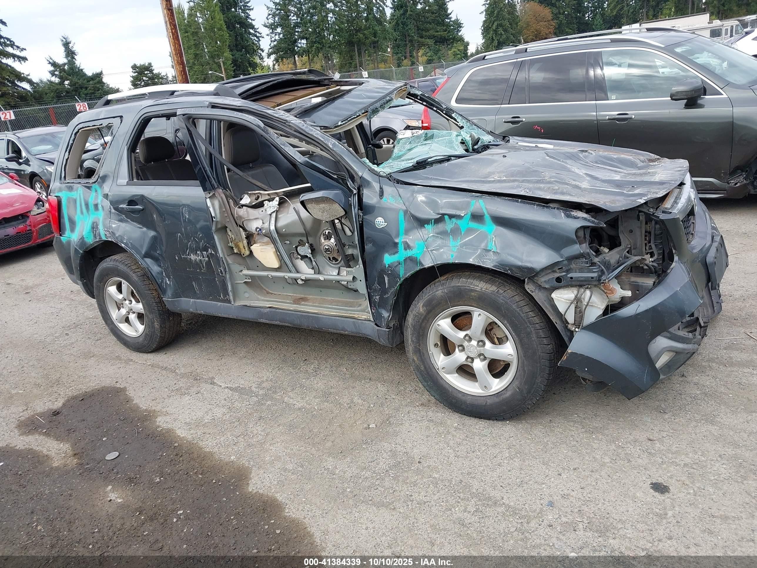 2008 Mazda Tribute, VIN 4F2CZ59H98KM01488 — All over