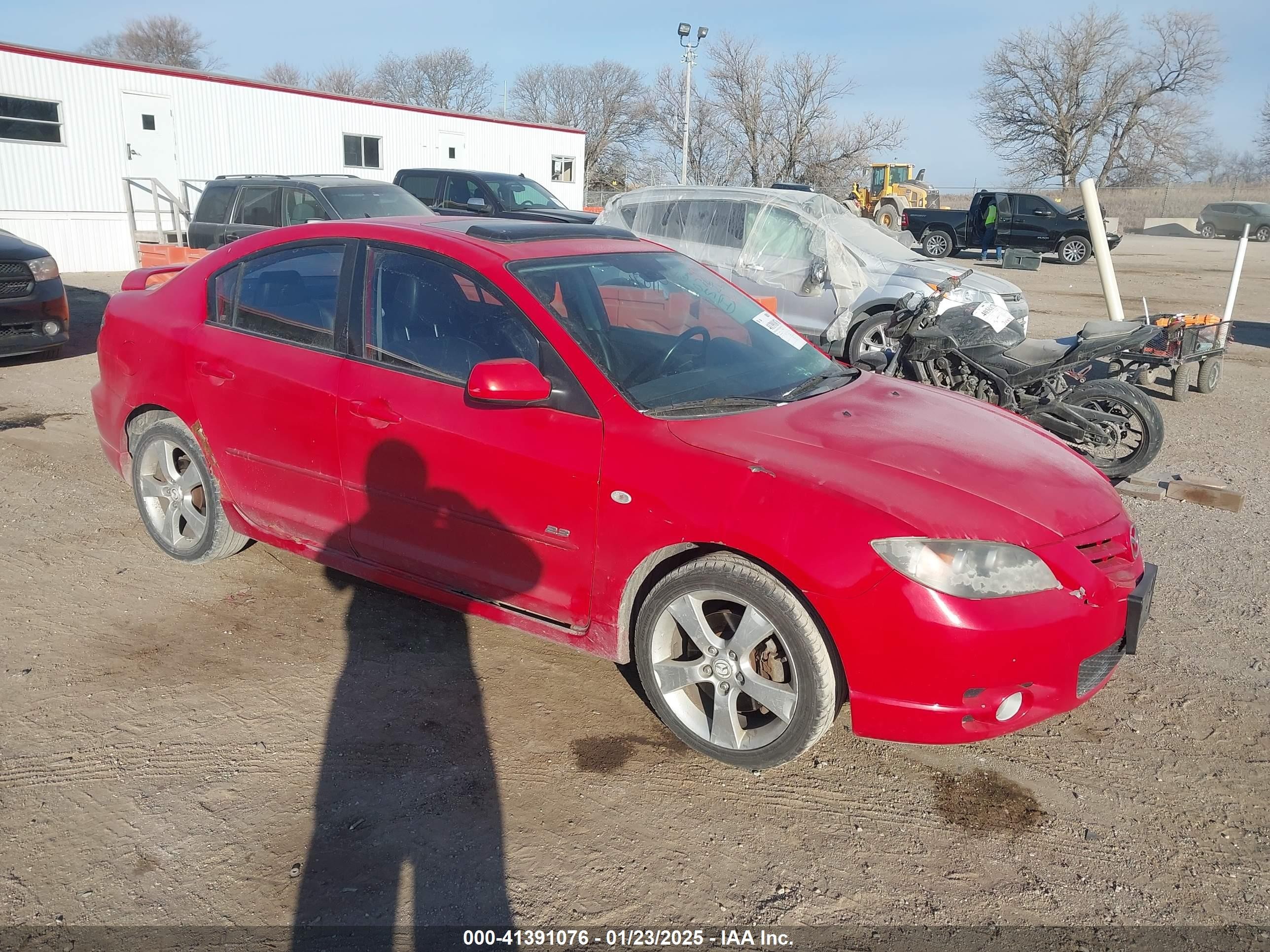 2006 Mazda 3 S Grand Touring, VIN JM1BK323461459546 — Front end