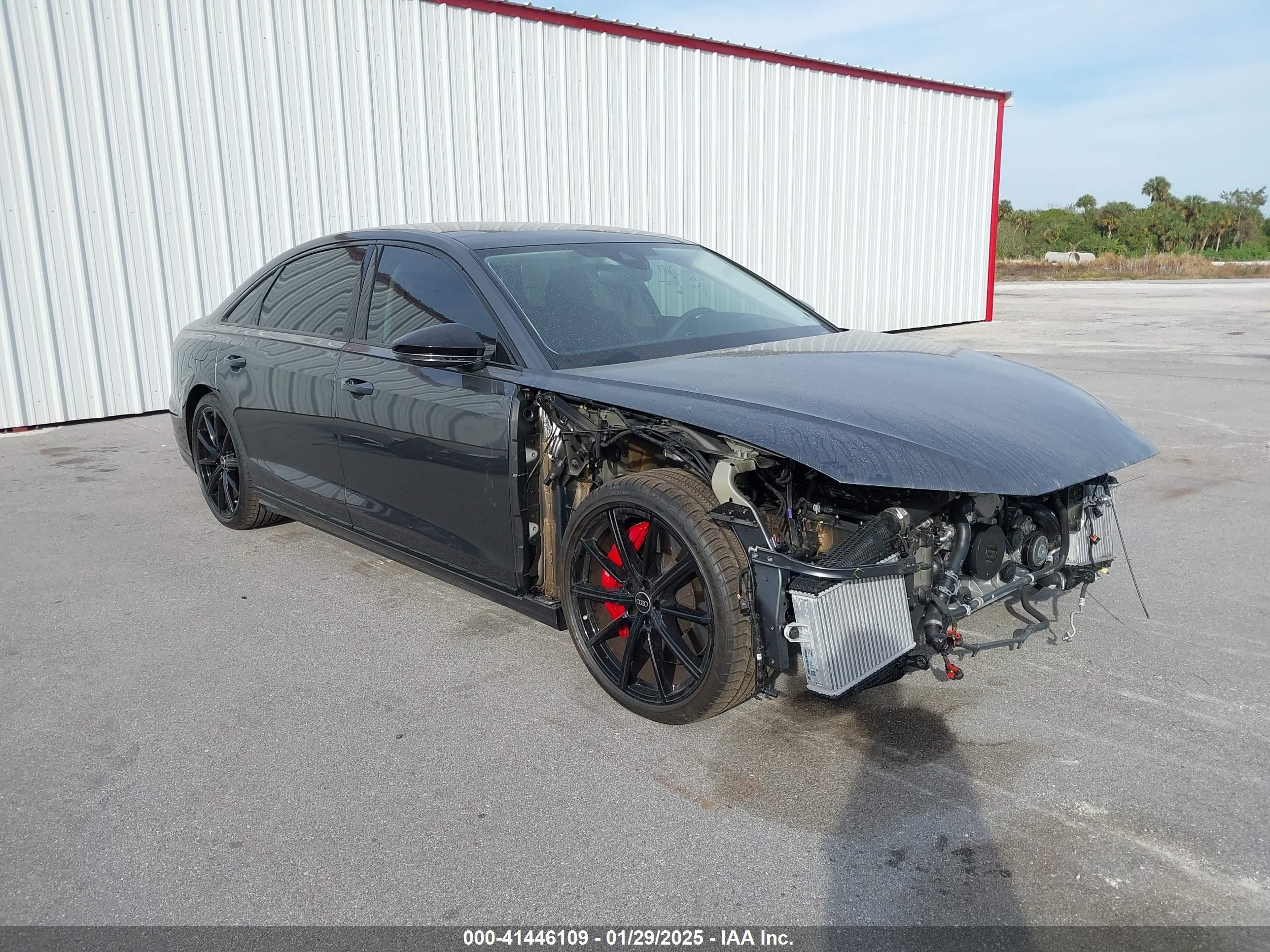 2023 Audi S8, VIN WAULSAF81PN014803 — Front end