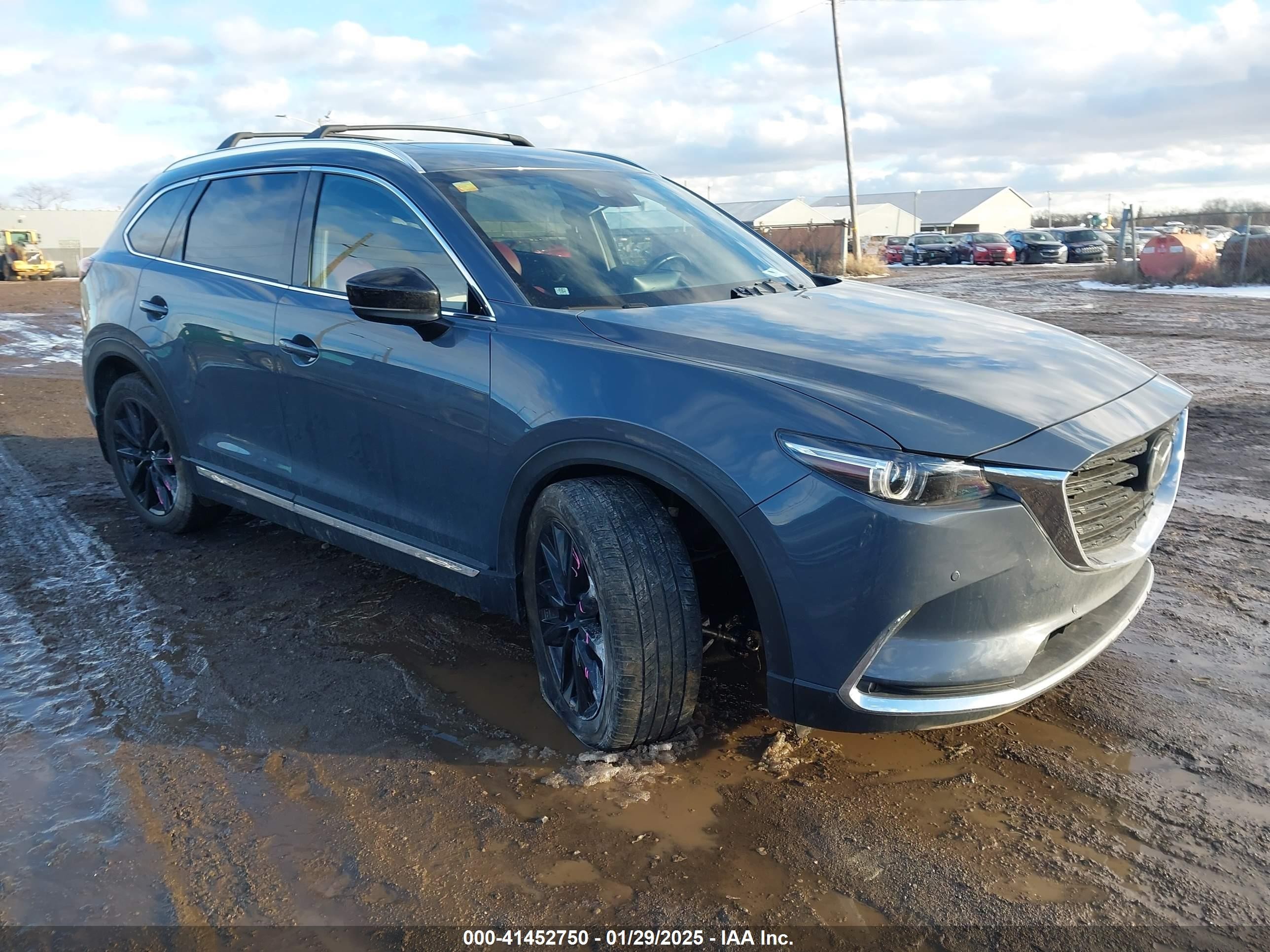 2022 Mazda CX-9 Grand Touring, VIN JM3TCBDYXN0618313 — Stripped