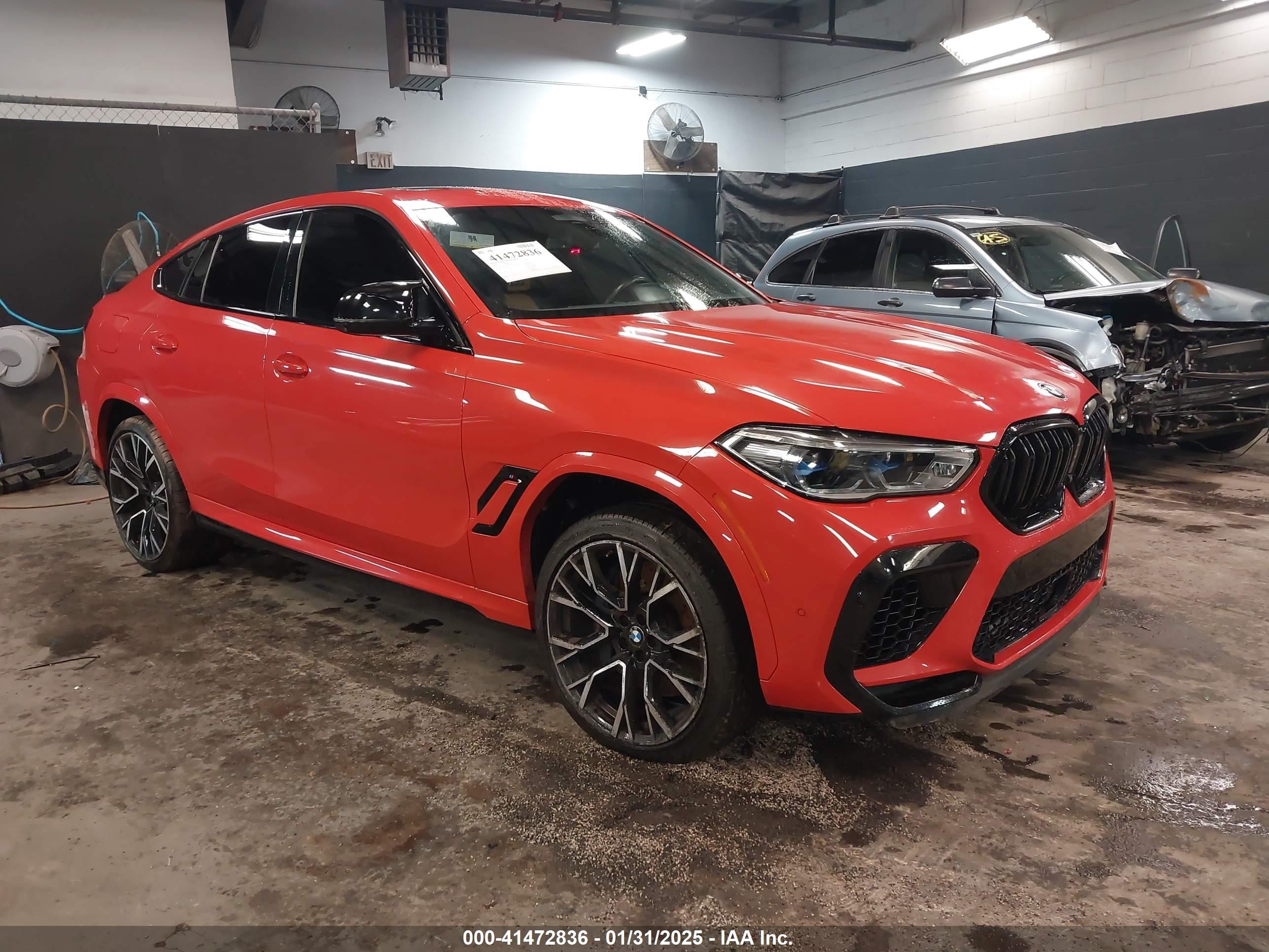 2020 BMW X6 M Competition, VIN 5YMCY0C0XL9B93852 — Theft recovery