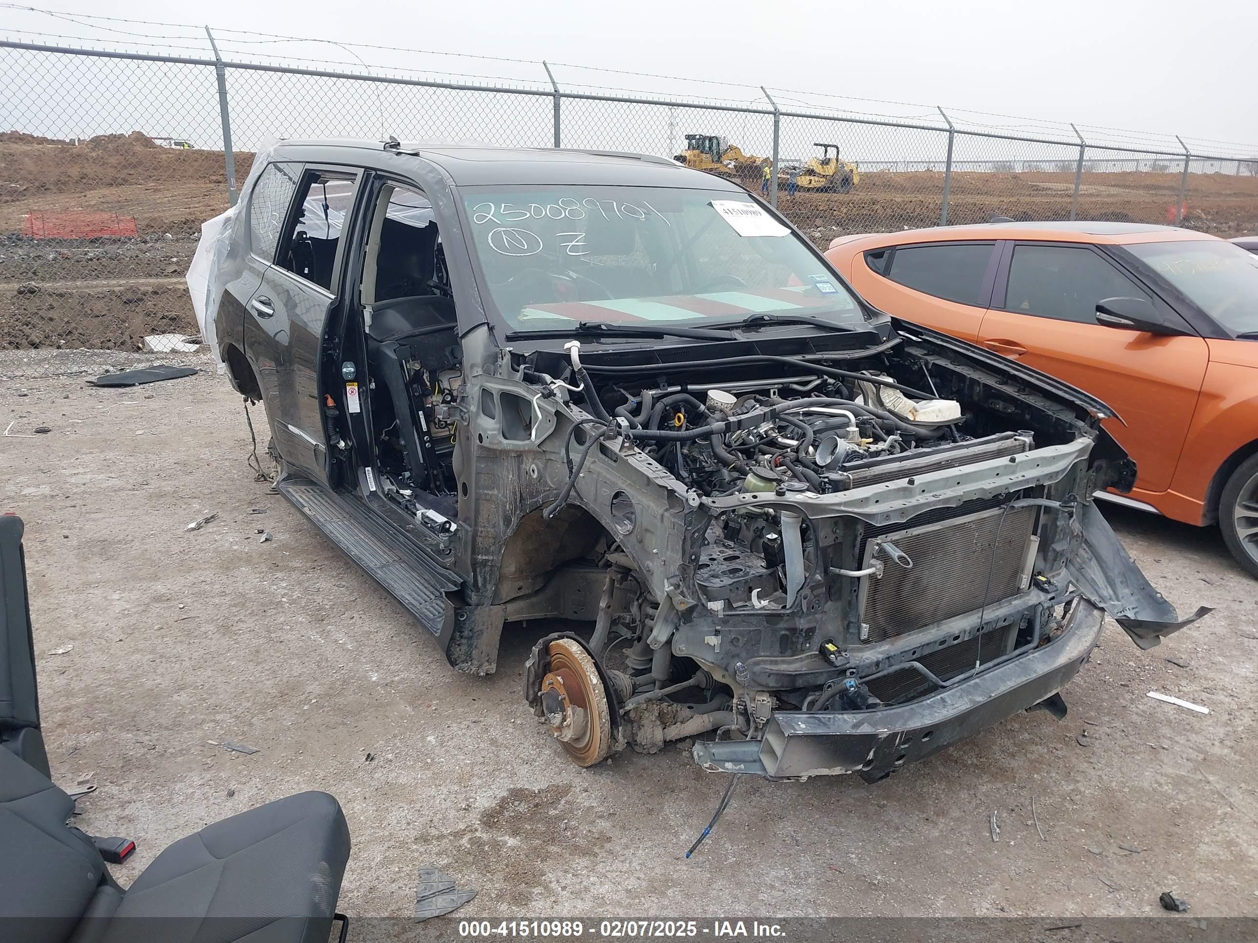 2019 Lexus GX 460, VIN JTJBM7FX9K5218192 — Stripped