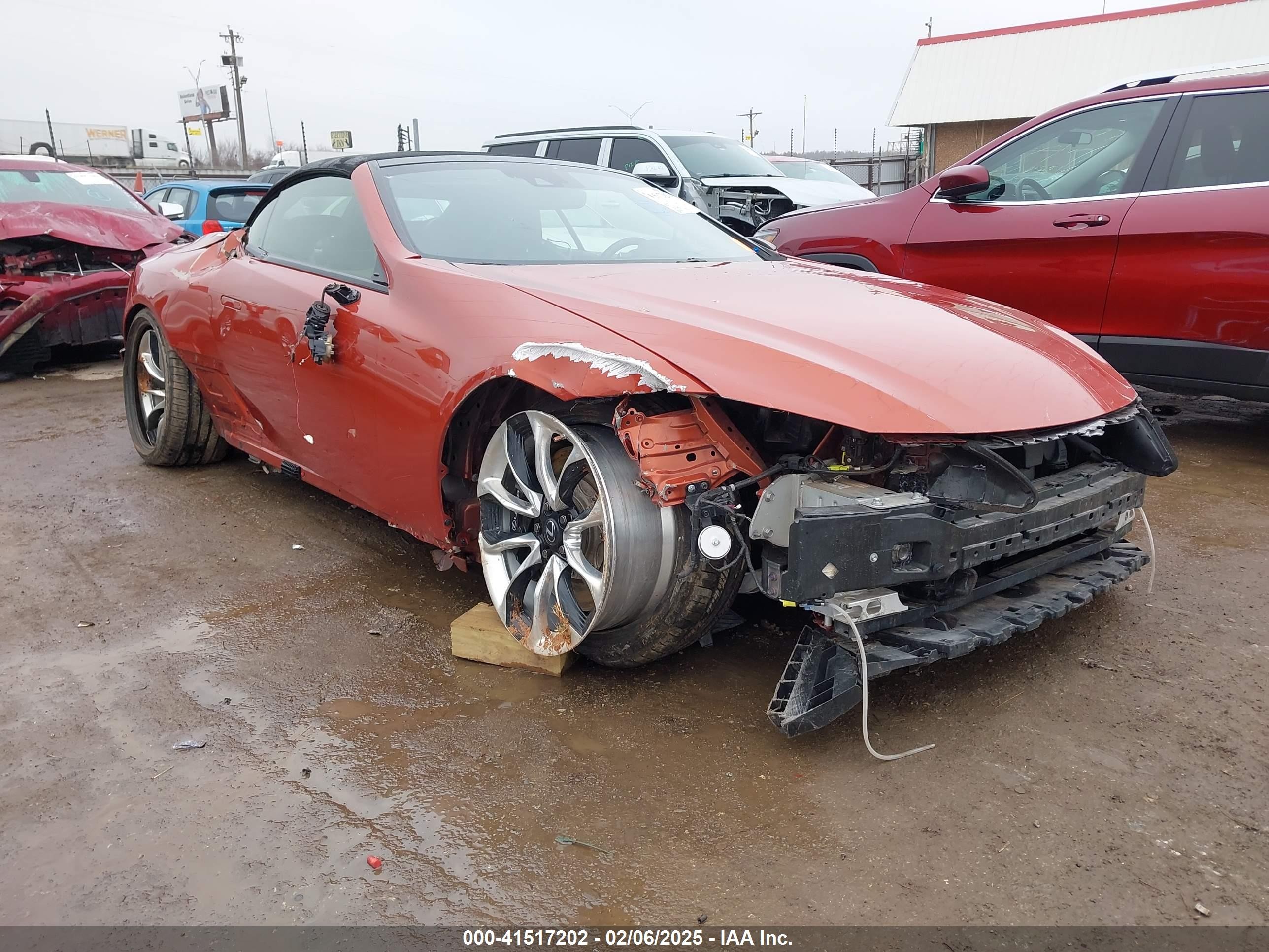 2021 Lexus LC 500h, VIN JTHKPAAY7MA102280 — Фото с аукциона
