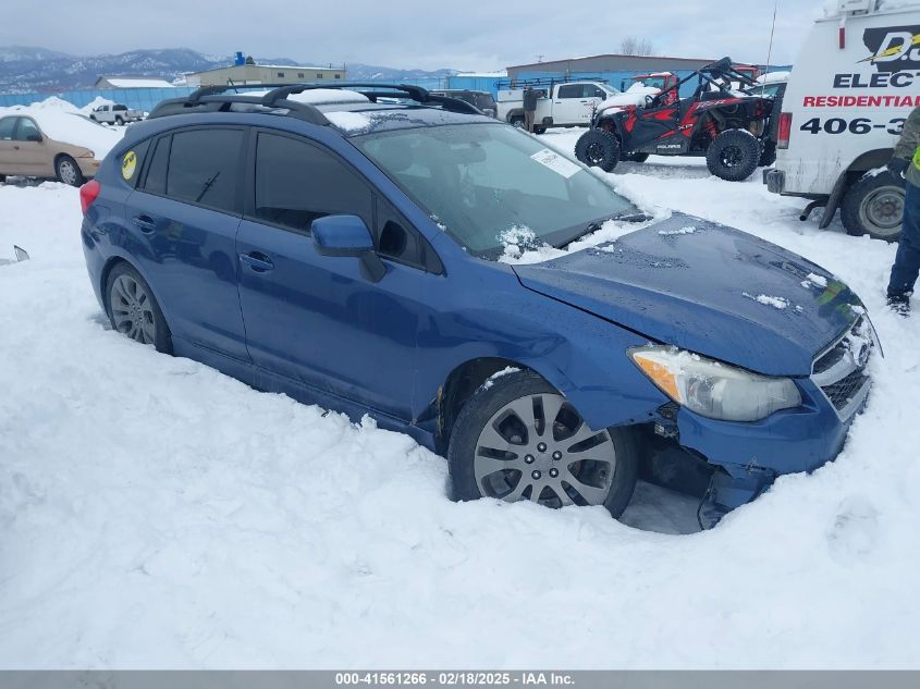 2013 Subaru Impreza Special Sports Premium, VIN JF1GPAL64D2826558 — Front end