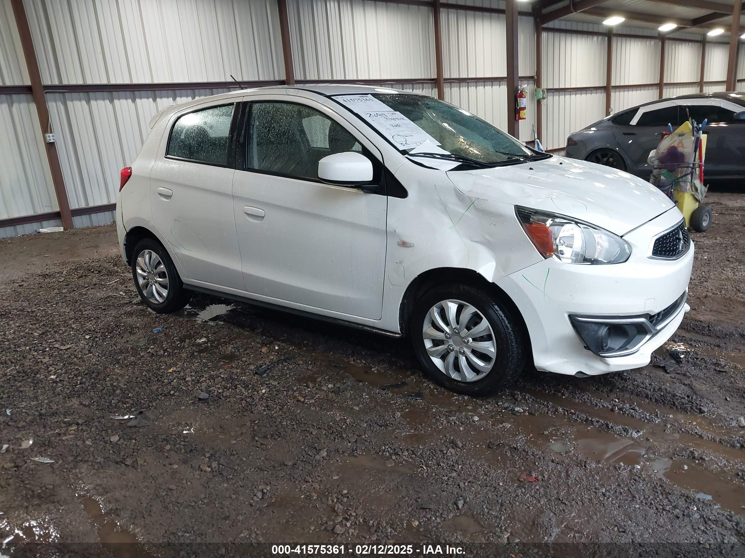 2020 Mitsubishi Mirage ES, VIN ML32A3HJXLH009950 — Storm