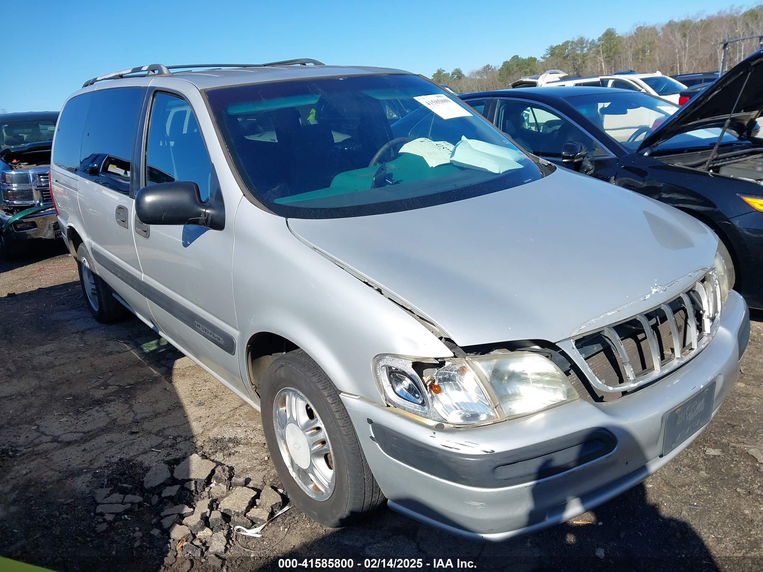 1997 Chevrolet Venture, VIN 1GNDX03E9VD247867 — Front end