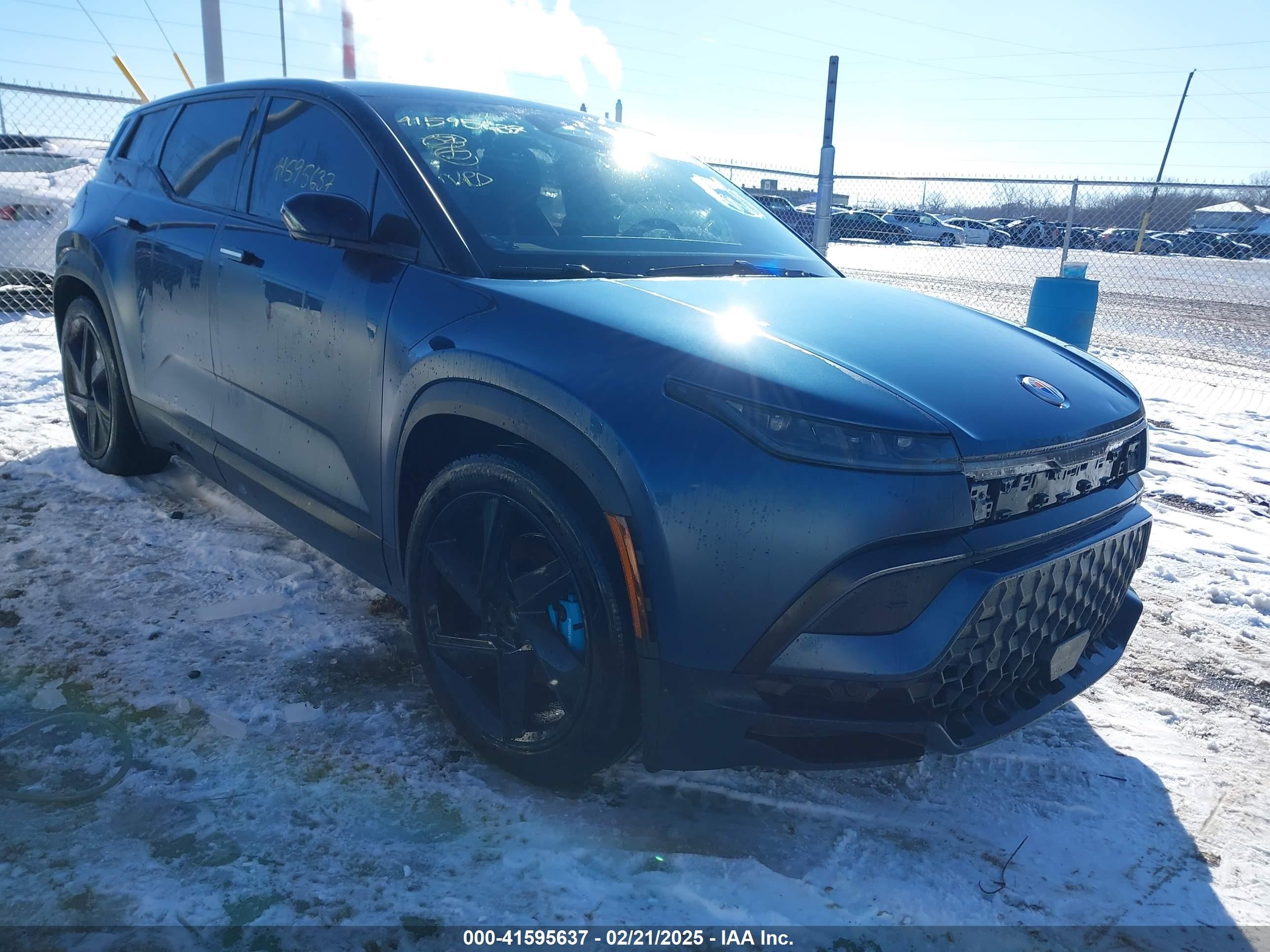2023 Fisker Ocean One, VIN VCF1ZBU20PG005654 — Water / flood