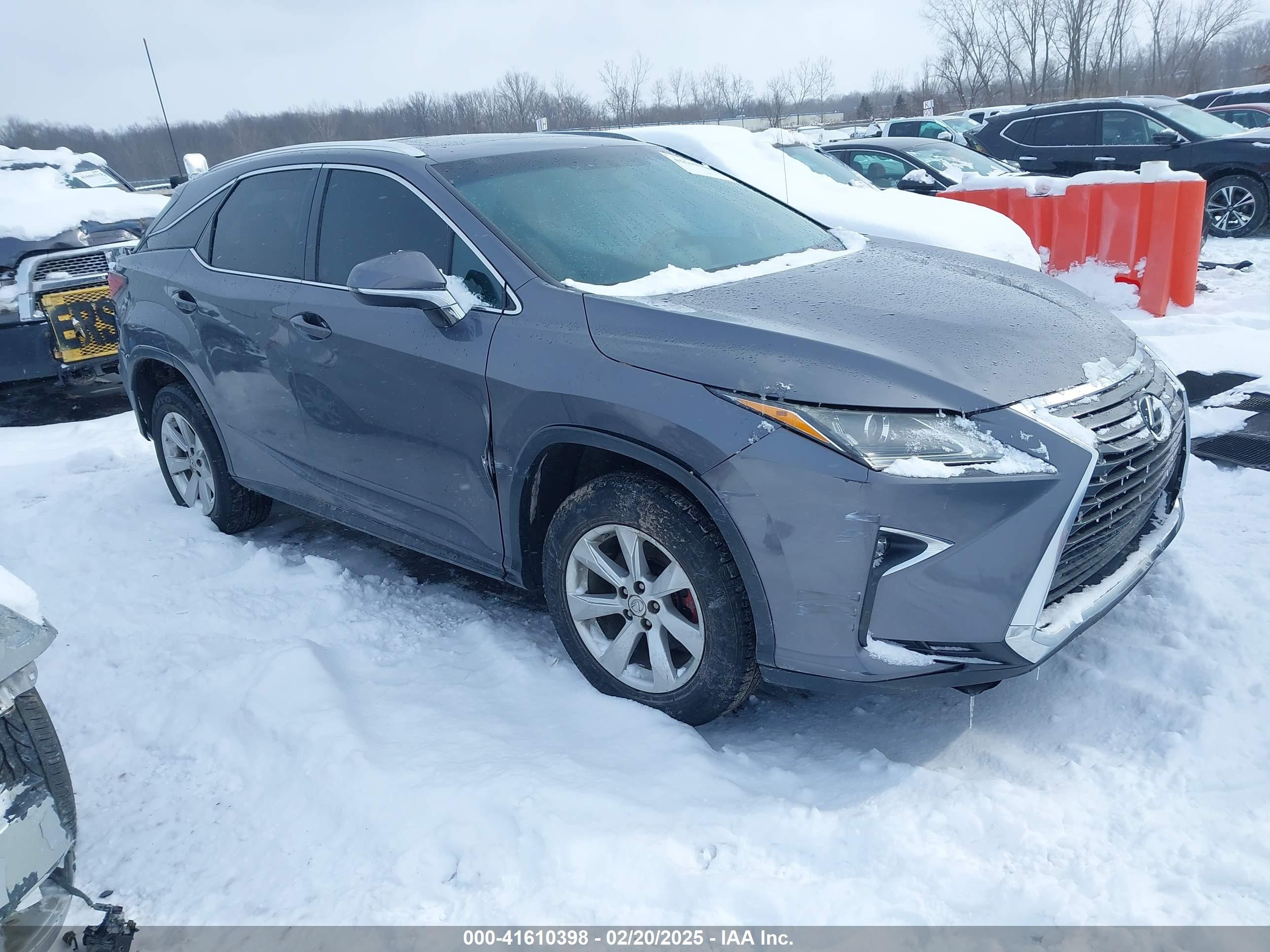 2016 Lexus RX 350, VIN 2T2BZMCA0GC014924 — Бок