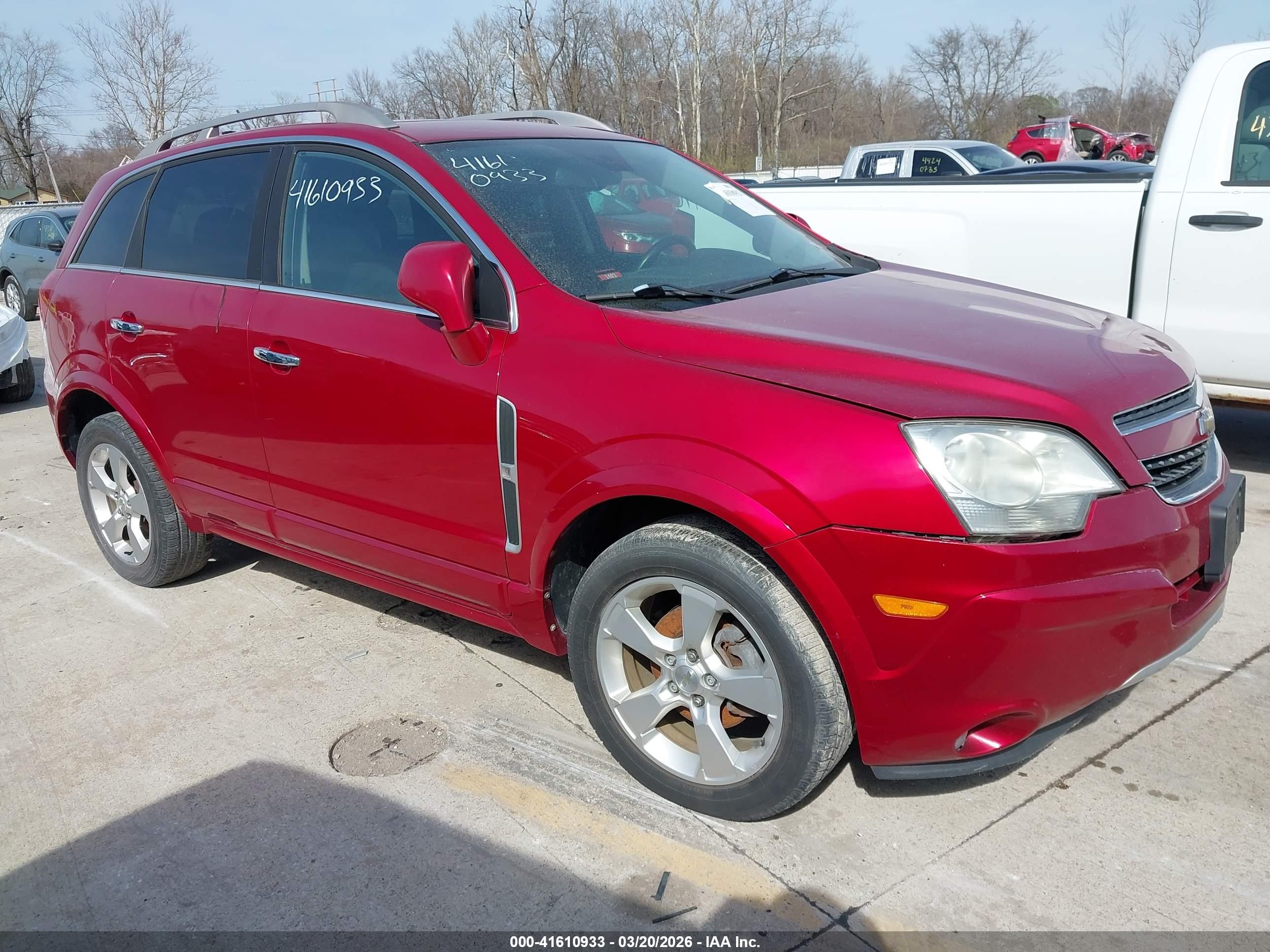 2014 Chevrolet Captiva Sport LTZ, VIN 3GNAL4EKXES613196 — Бок