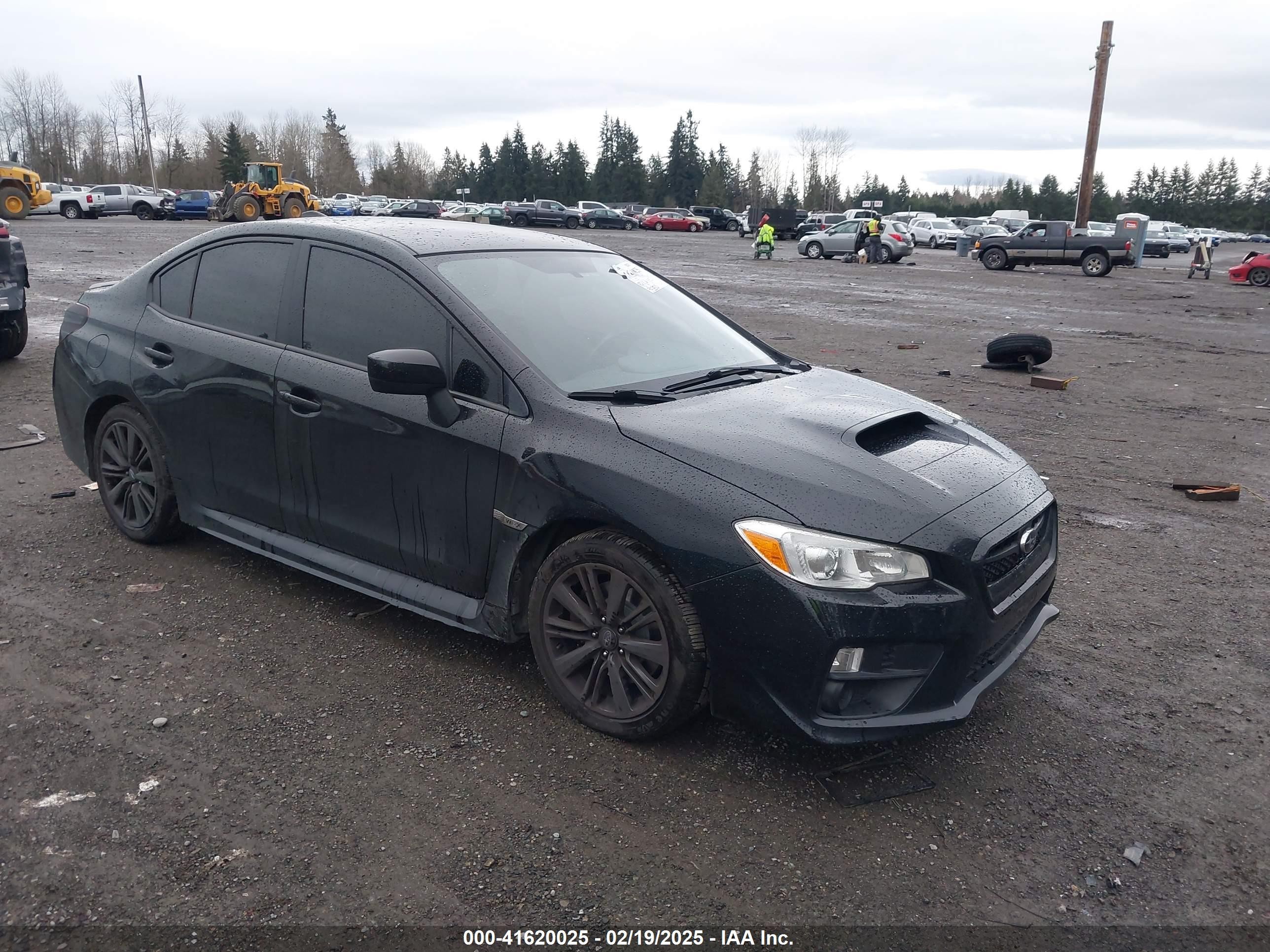 2016 Subaru WRX, VIN JF1VA1B63G9811250 — Rear end