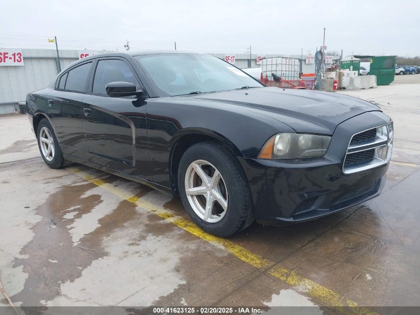 2013 Dodge Charger SE, VIN 2C3CDXBG9DH545916 — Side