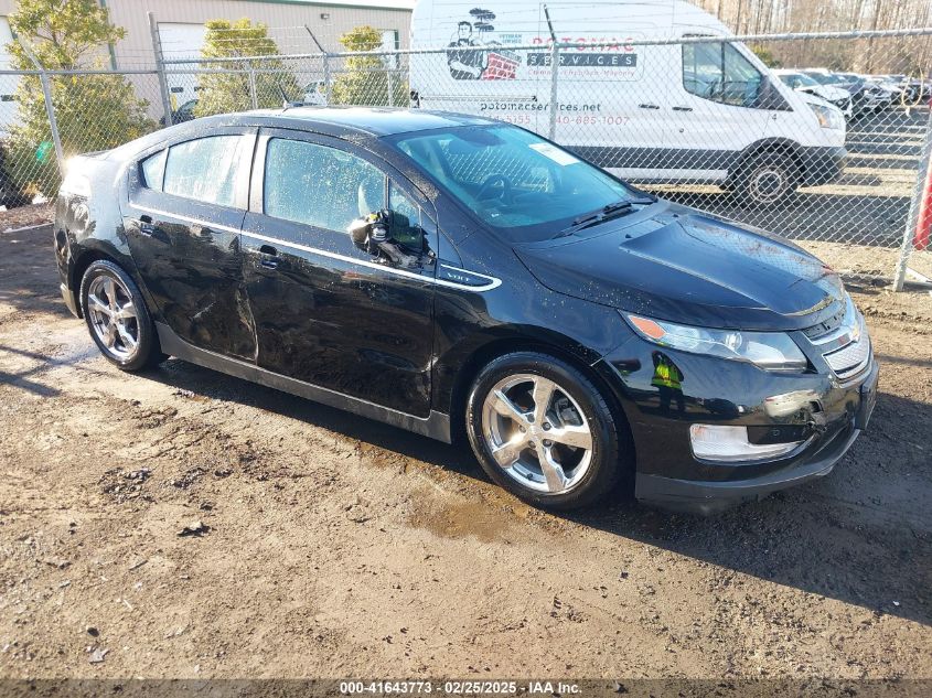 2011 Chevrolet Volt, VIN 1G1RD6E47BU103527 — Side