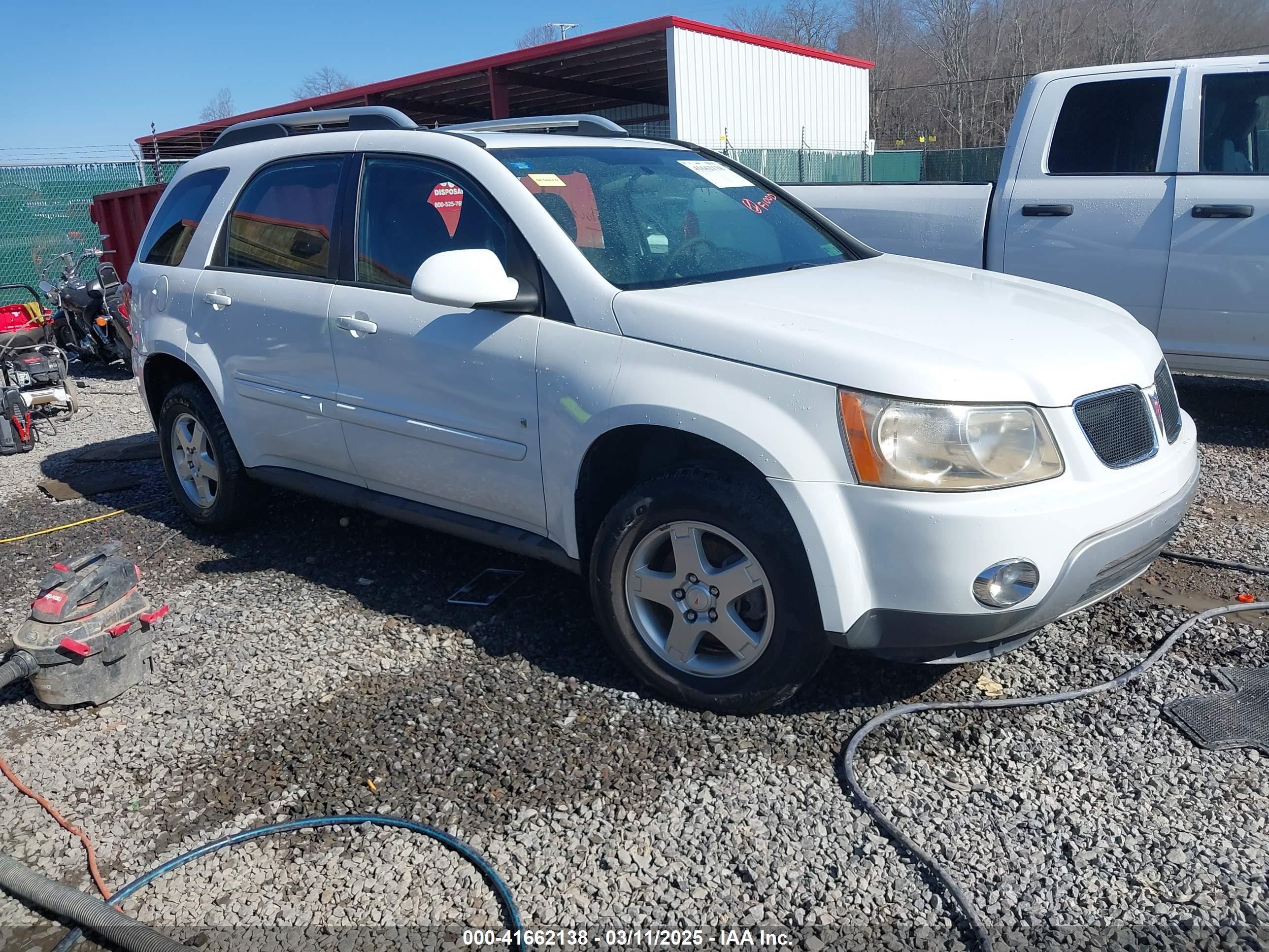 2007 Pontiac Torrent, VIN 2CKDL73F876070325 — Water / flood
