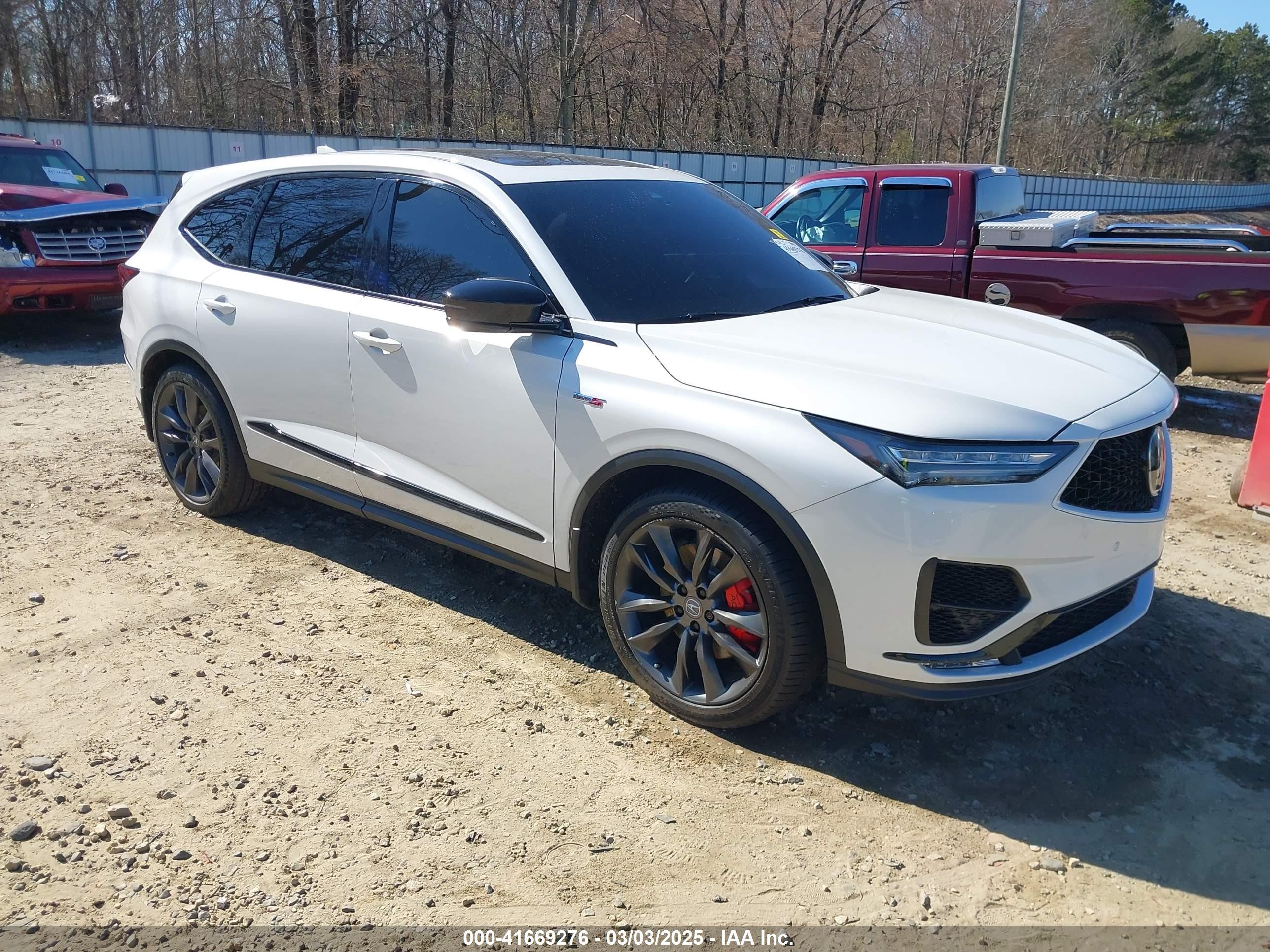 2022 Acura MDX Type S, VIN 5J8YD8H95NL002147 — Fresh water flood