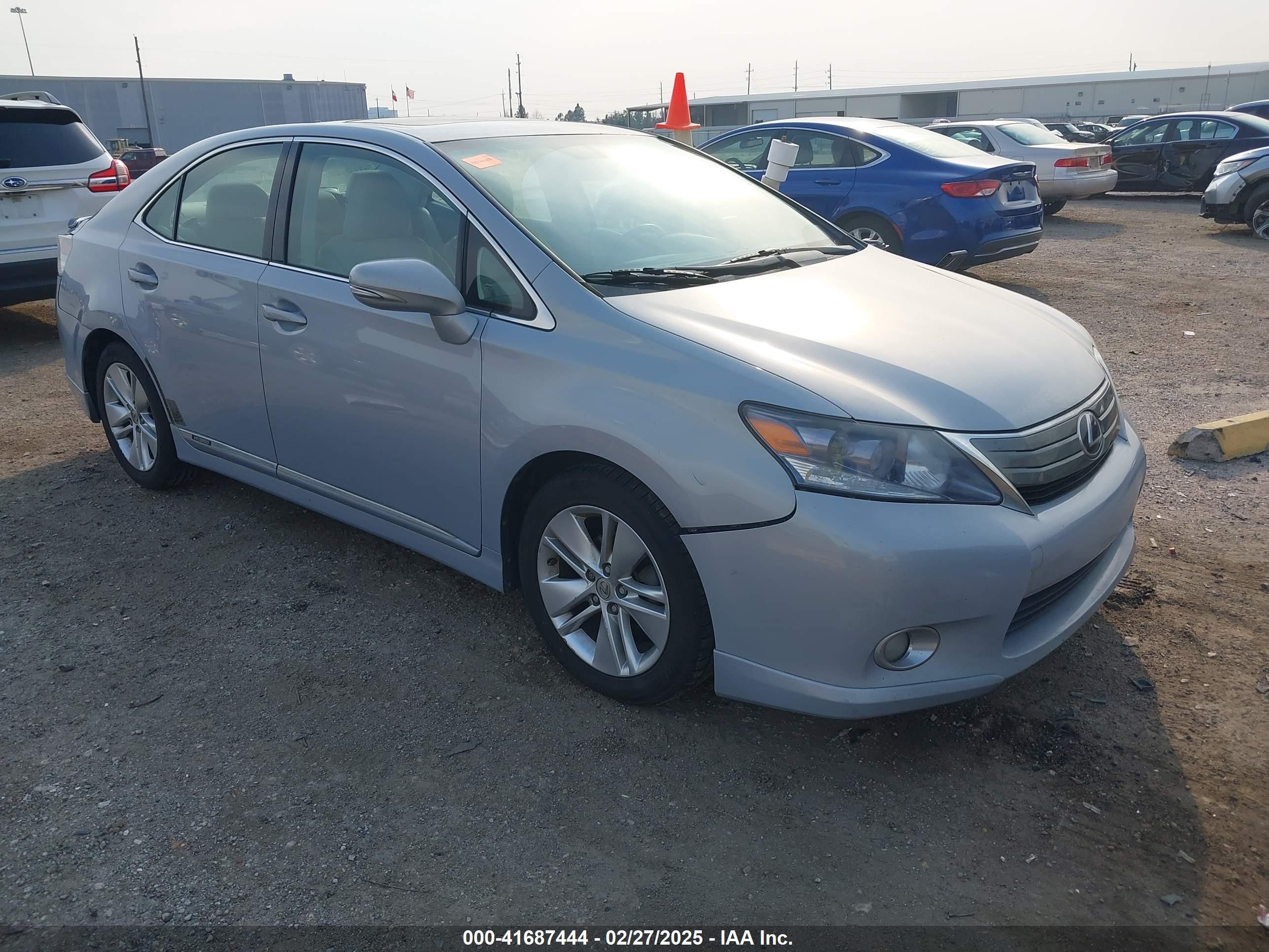 2011 Lexus HS 250h, VIN JTHBB1BA0B2046254 — Water / flood