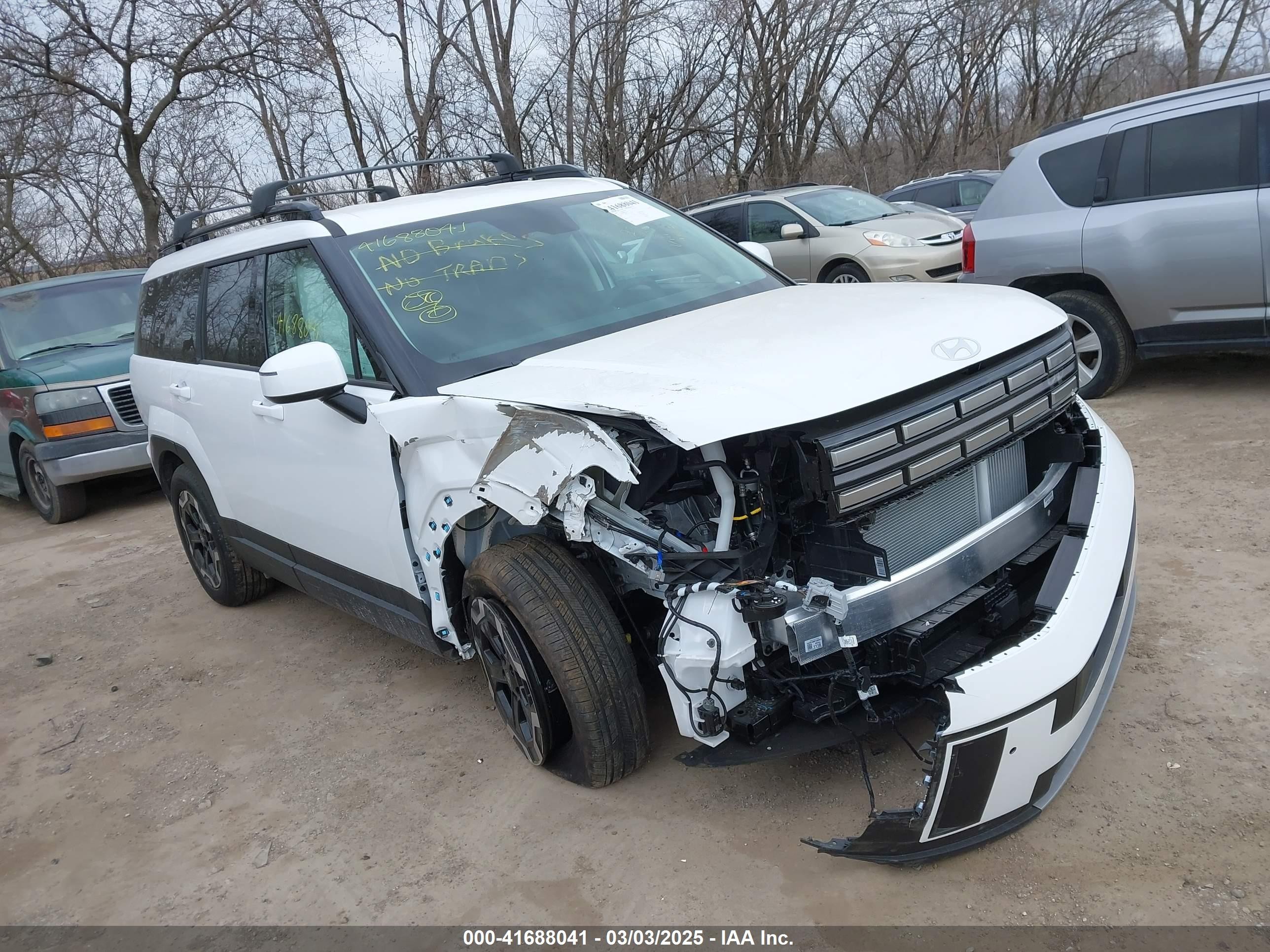 2025 Hyundai Santa Fe SEL, VIN 5NMP2DGL9SH119863 — Front end