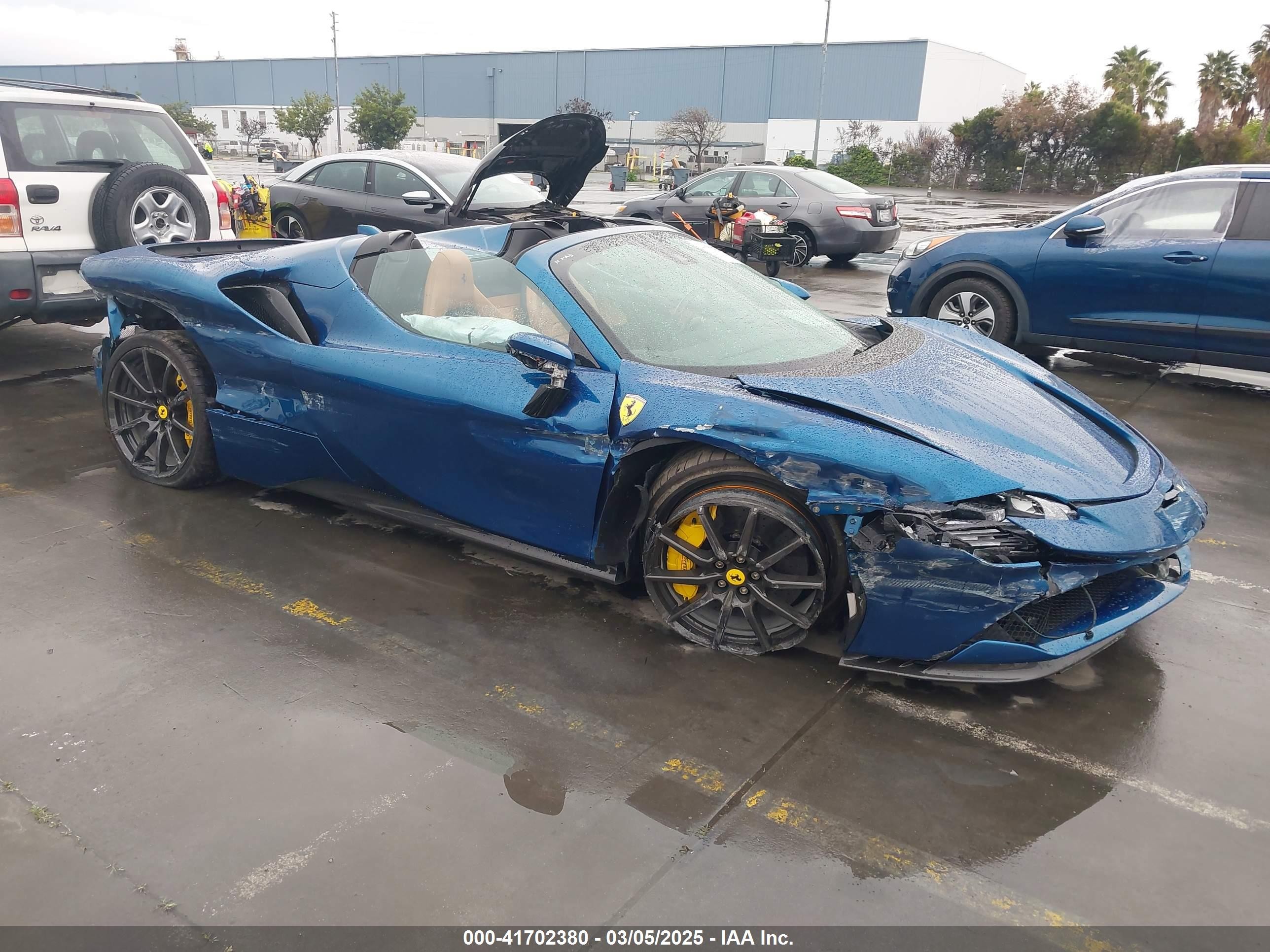 2022 Ferrari SF90, VIN ZFF96NMA5N0283932 — Front end