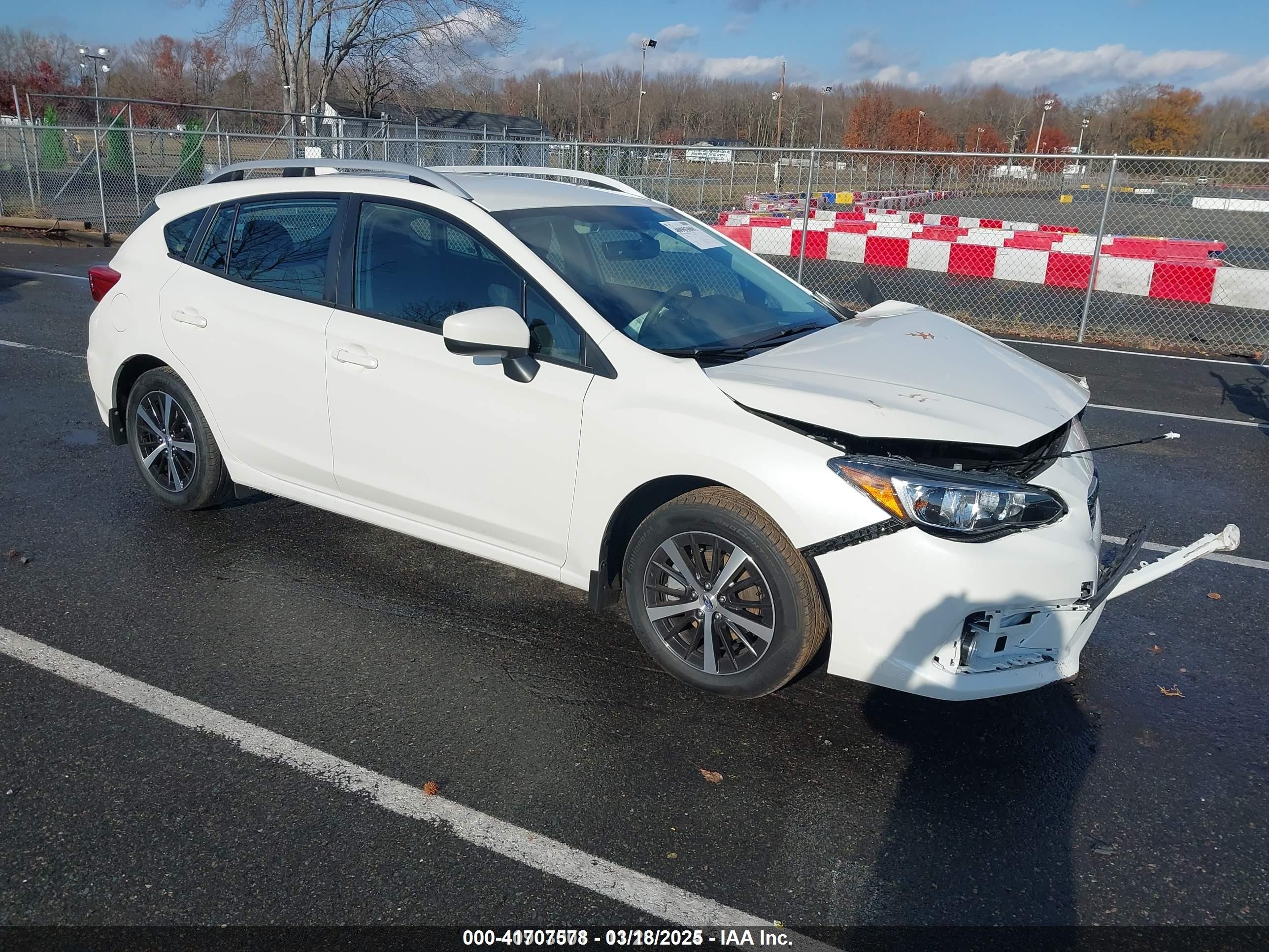 2022 Subaru Impreza Premium, VIN 4S3GTAV60N3726682 — Front end