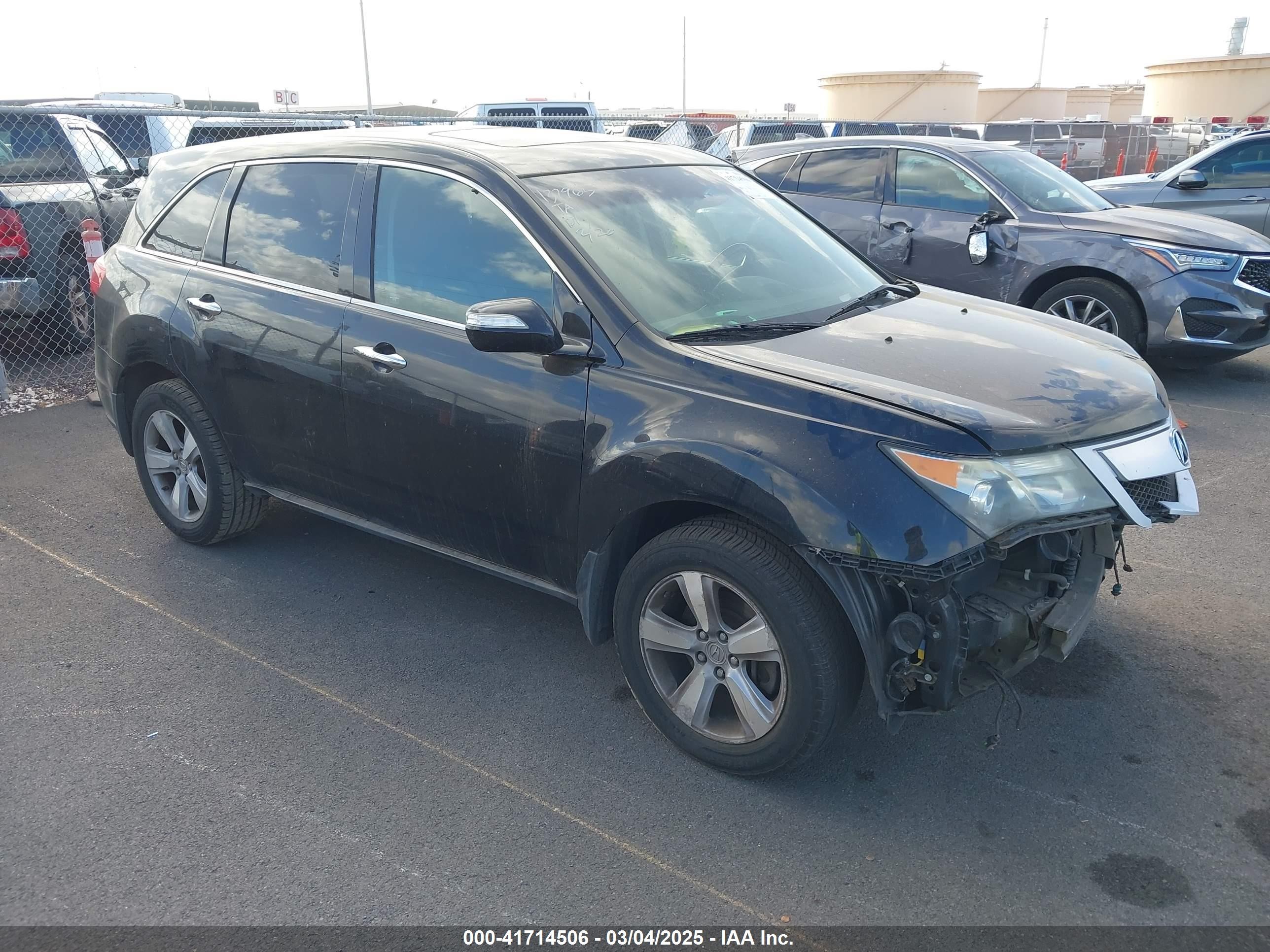 2012 Acura MDX Technology, VIN 2HNYD2H32CH538016 — Front end