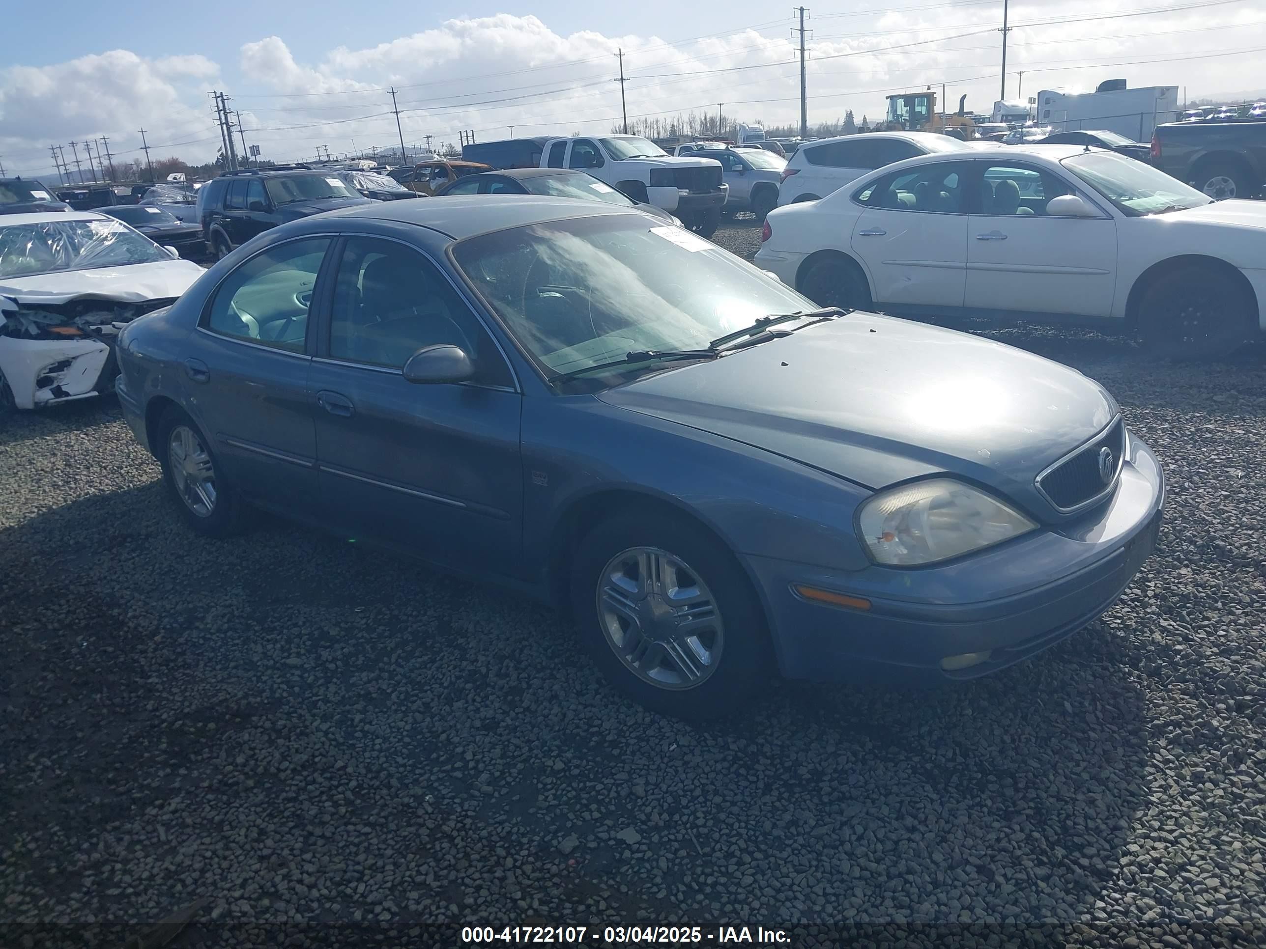 2001 Mercury Sable LS Premium, VIN 1MEFM55S51G633445 — Зад