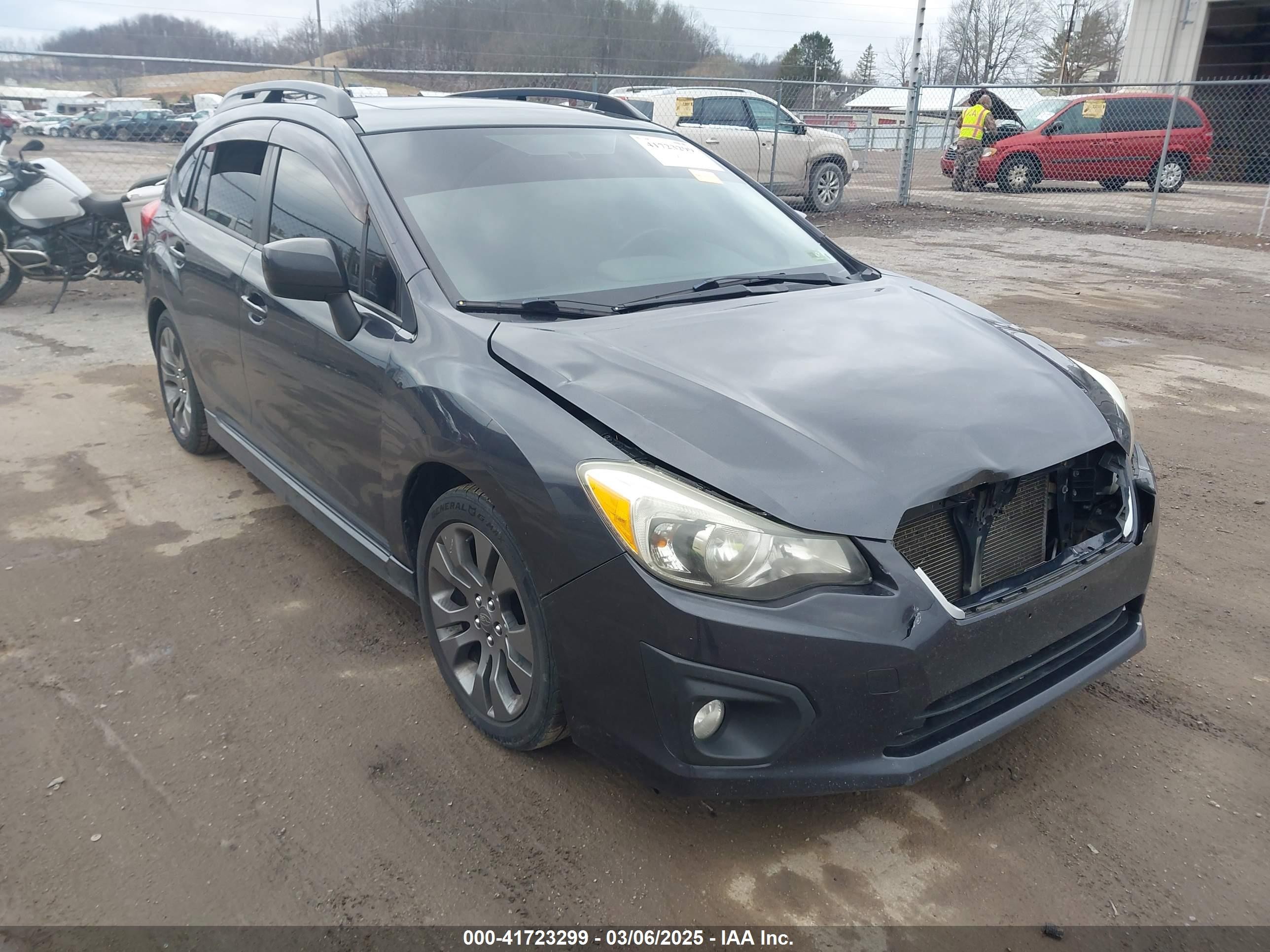 2013 Subaru Impreza Special Sports Limited, VIN JF1GPAS69D2879158 — Front end