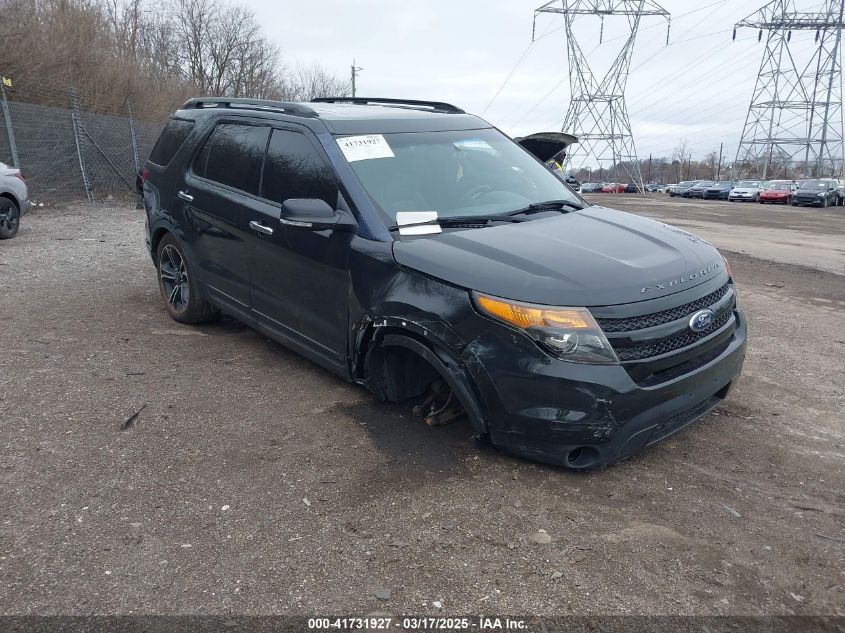 2014 Ford Explorer Sport, VIN 1FM5K8GT2EGA25894 — Auction photo