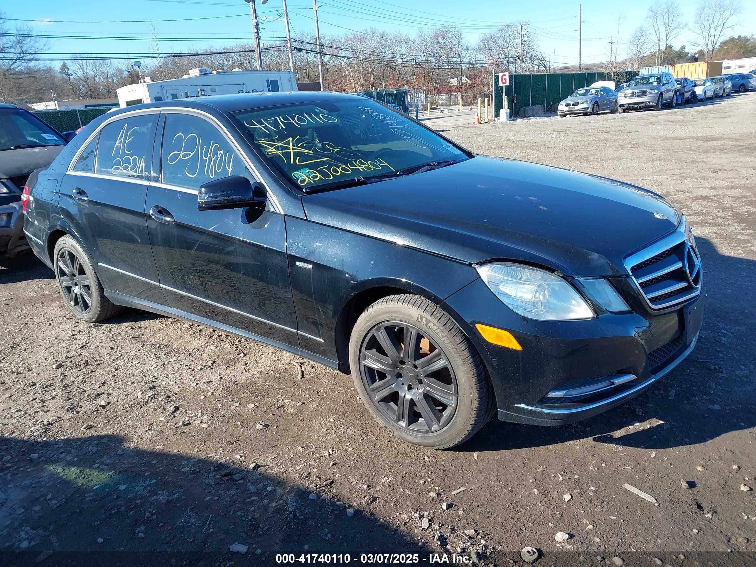 2012 Mercedes-Benz E 350 Luxury, VIN WDDHF8JB8CA526817 — Not stated