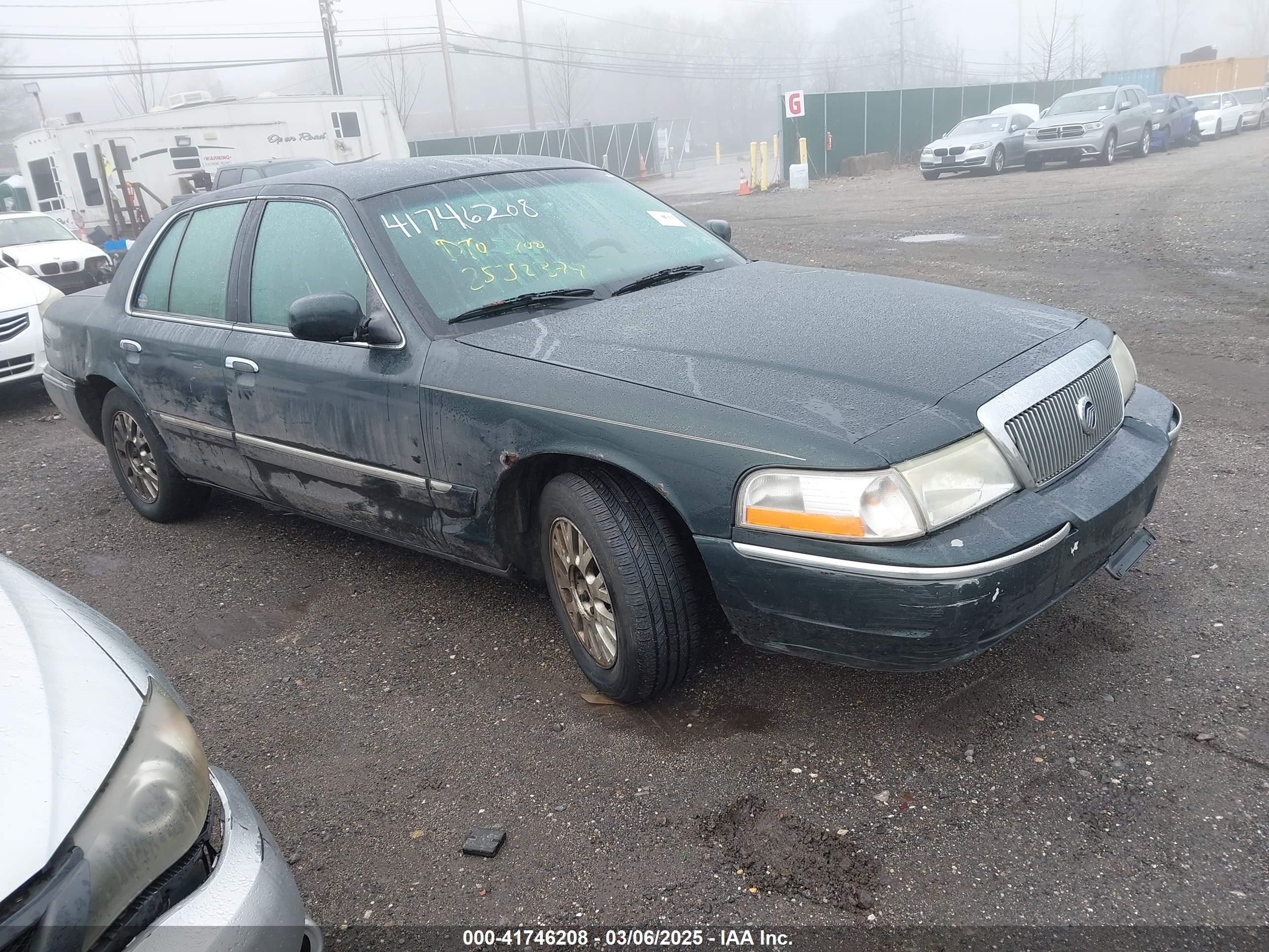 2003 Mercury Grand Marquis GS Convenience, VIN 2MEFM74W53X640795 — Not stated